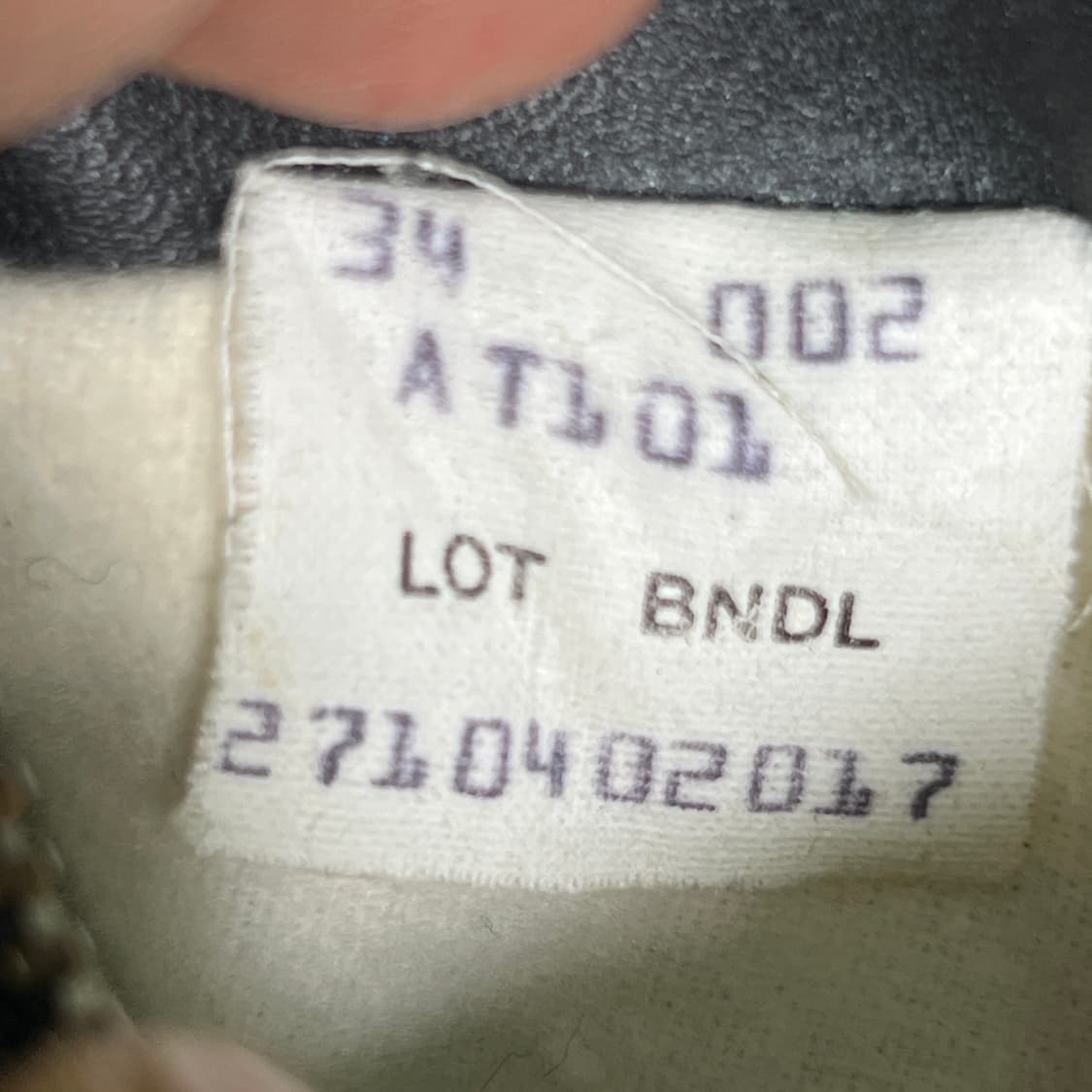 Schott 쇼트 블랙 AT 101 레더 자켓 34 상품이미지8