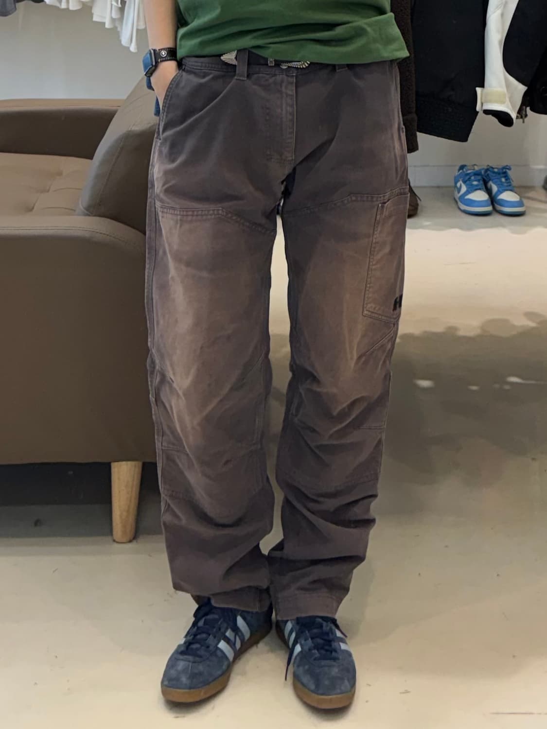 할리데이비슨 더블니 워크팬츠 상품이미지8
