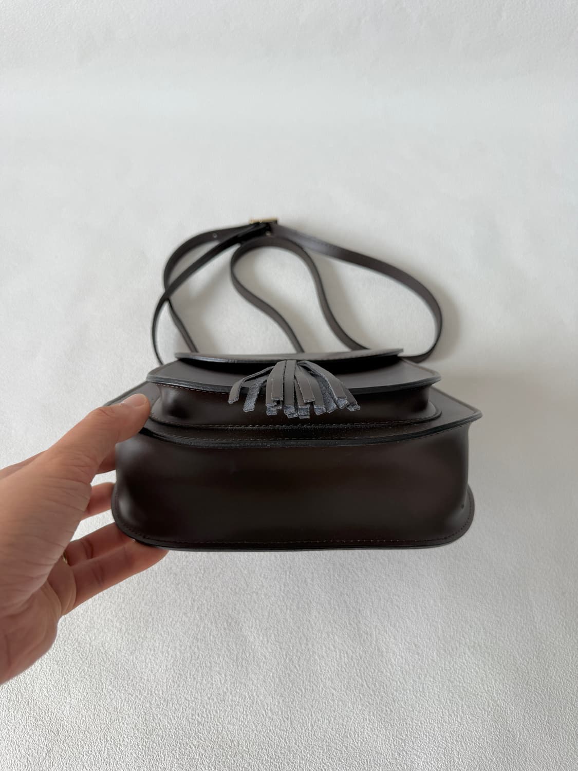 MADE IN ITALY 레더 크로스백 상품이미지4