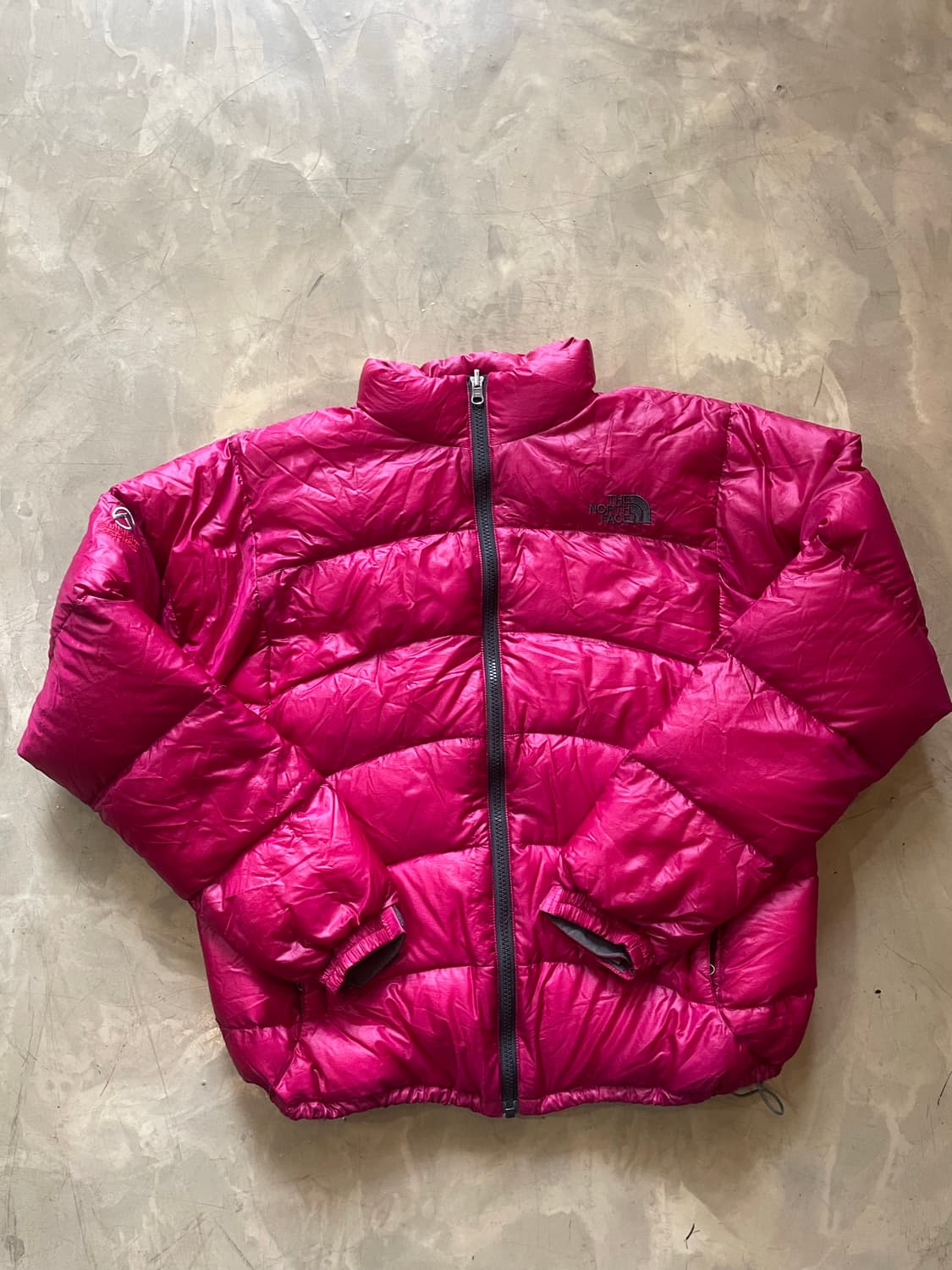 노스페이스 핑크 경량 패딩 95 상품이미지5