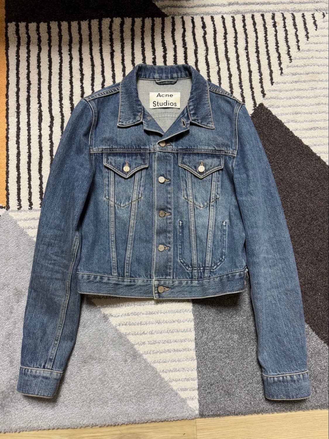 아크네 스튜디오 데님 자켓 S 상품이미지3