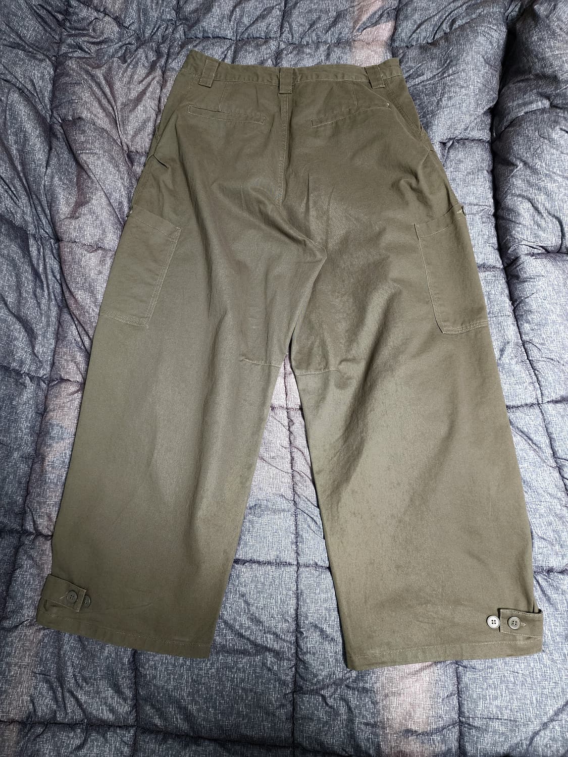 후브스 커브드 필드 포켓 팬츠 [카키브라운] XL 상품이미지3