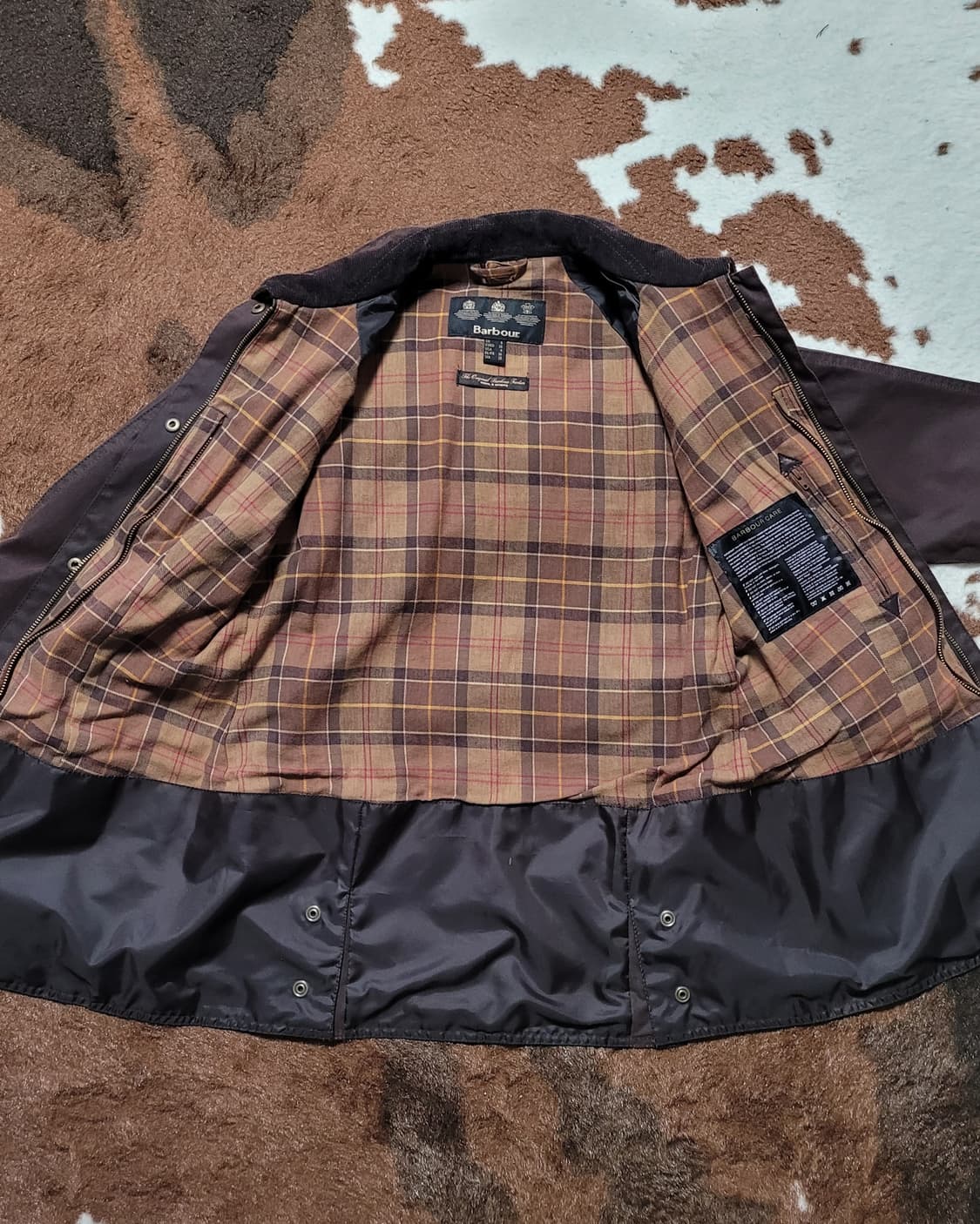 영국 Barbour(바버) 여성 왁싱 자켓(M) 상품이미지2