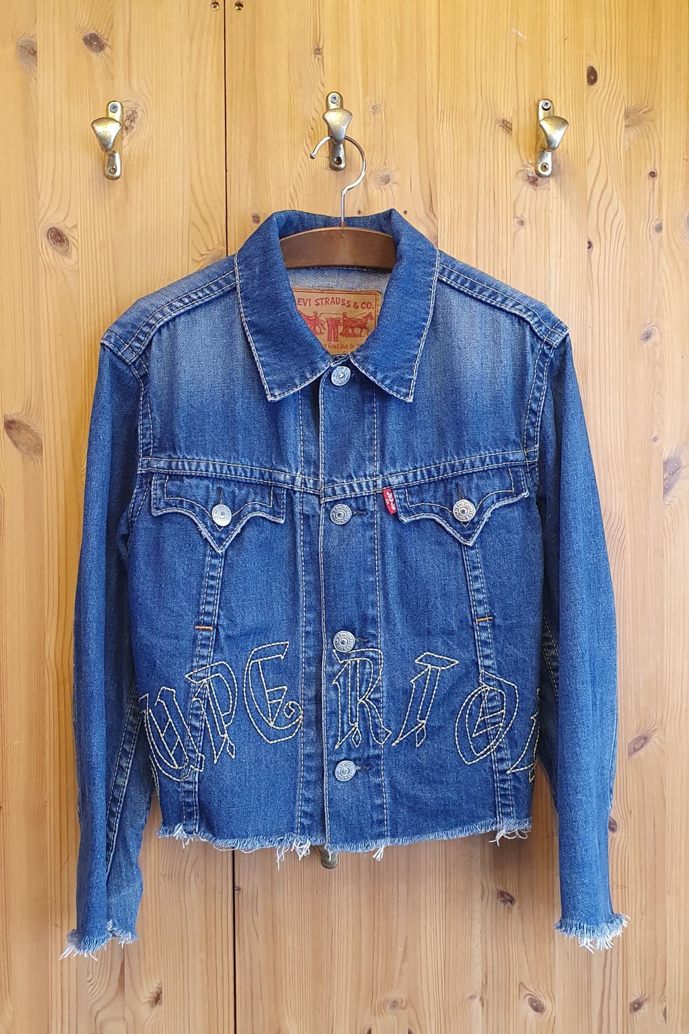 66.리바이스 스태치 데님자켓 상품이미지2