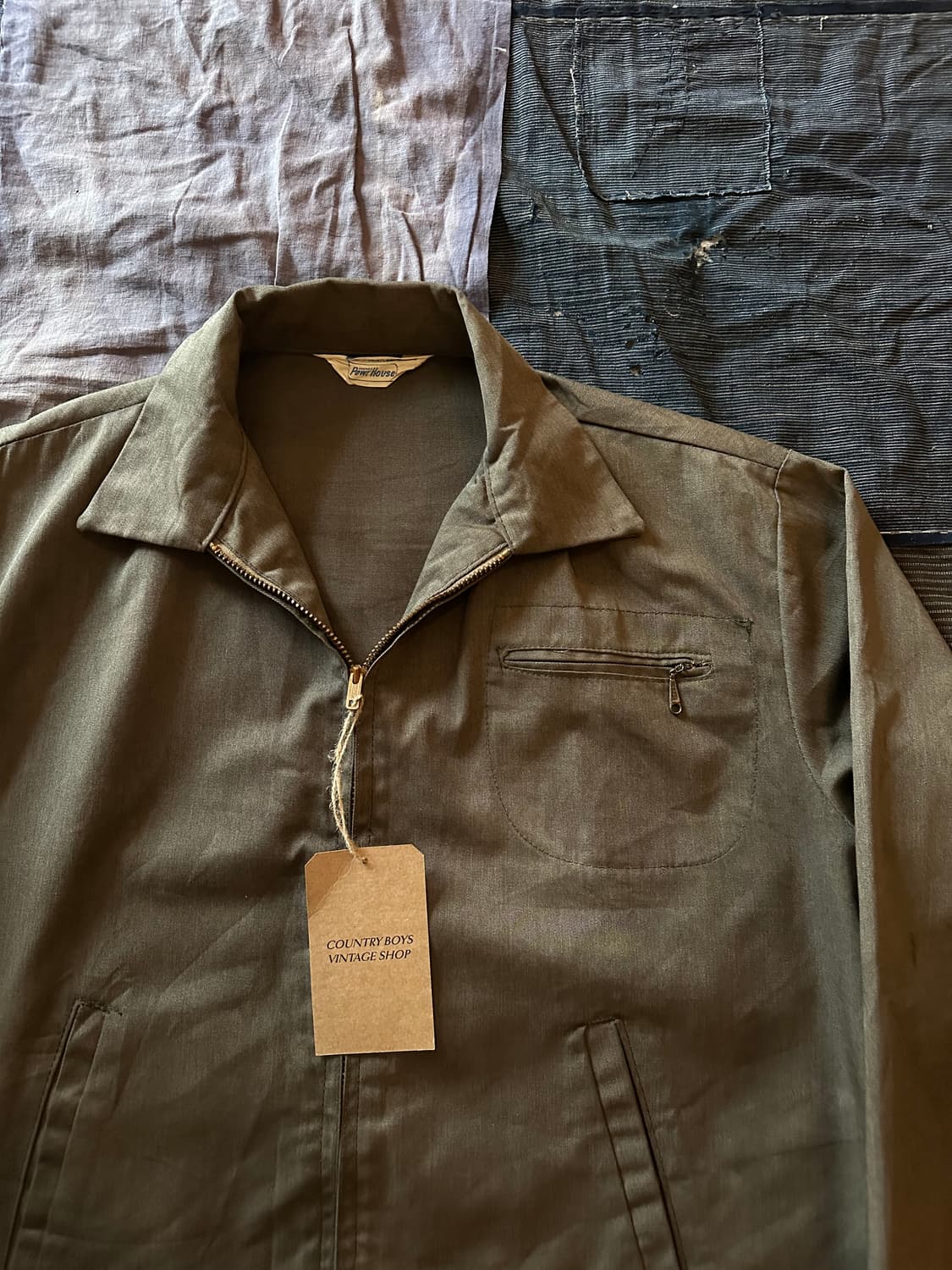 60s Power House 3 Pocket Work Jacket 상품이미지3