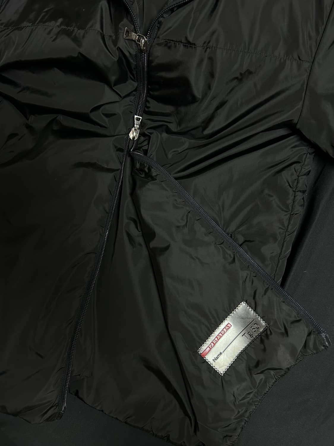 프라다스포츠 하이넥 경량 패딩 L 상품이미지4