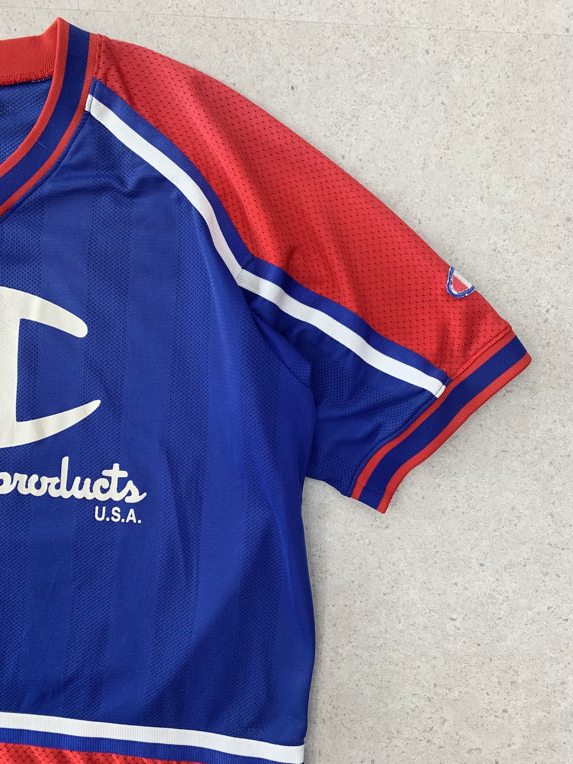Champion 90s 올드 챔피온 매쉬 반팔 티셔츠 상품이미지4