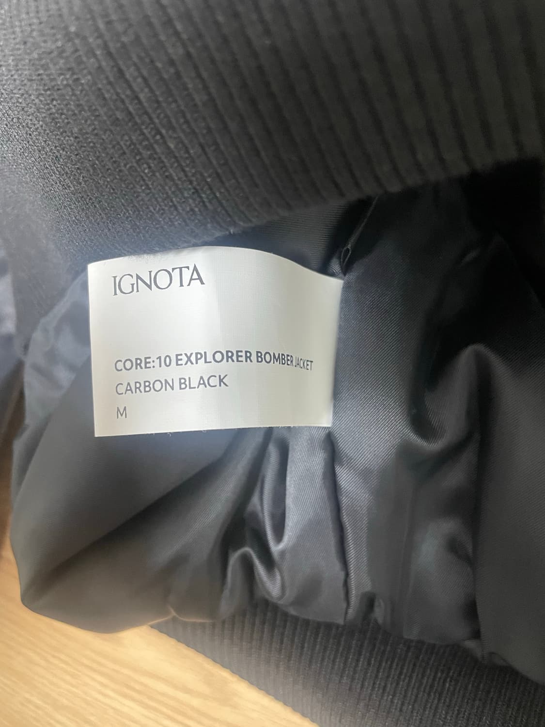 [M] 이그노타 CORE:10 EXPLORER BOMBER JACKET  상품이미지4