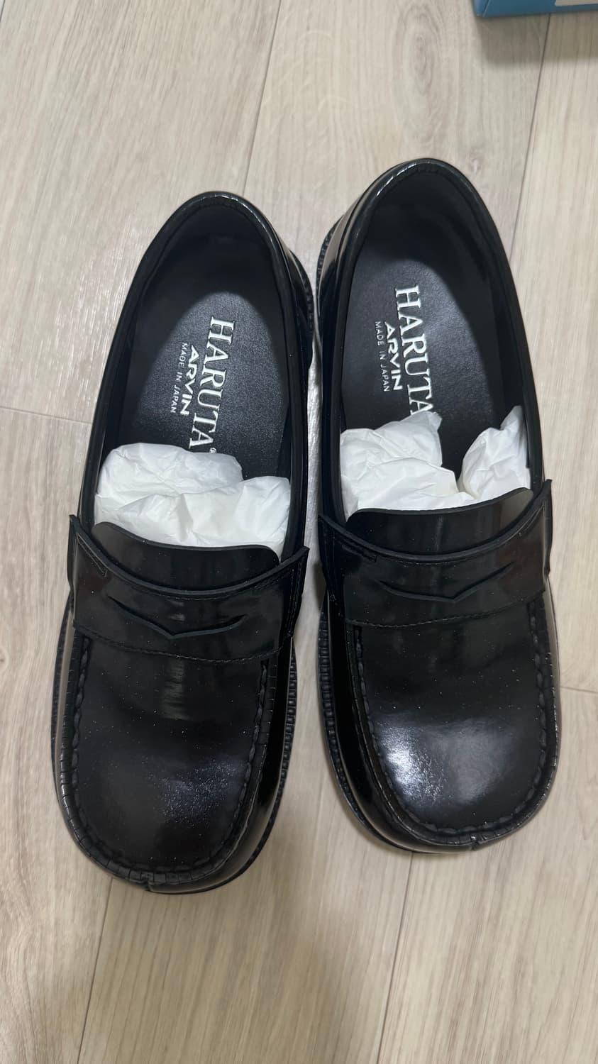 하루타 스퀘어토 페니로퍼 블랙 225 상품이미지2