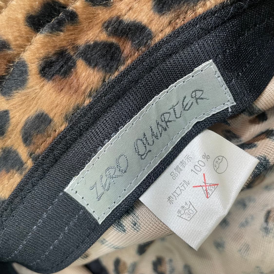 ZERO QUARTER japan 레오파드 버킷햇  상품이미지3