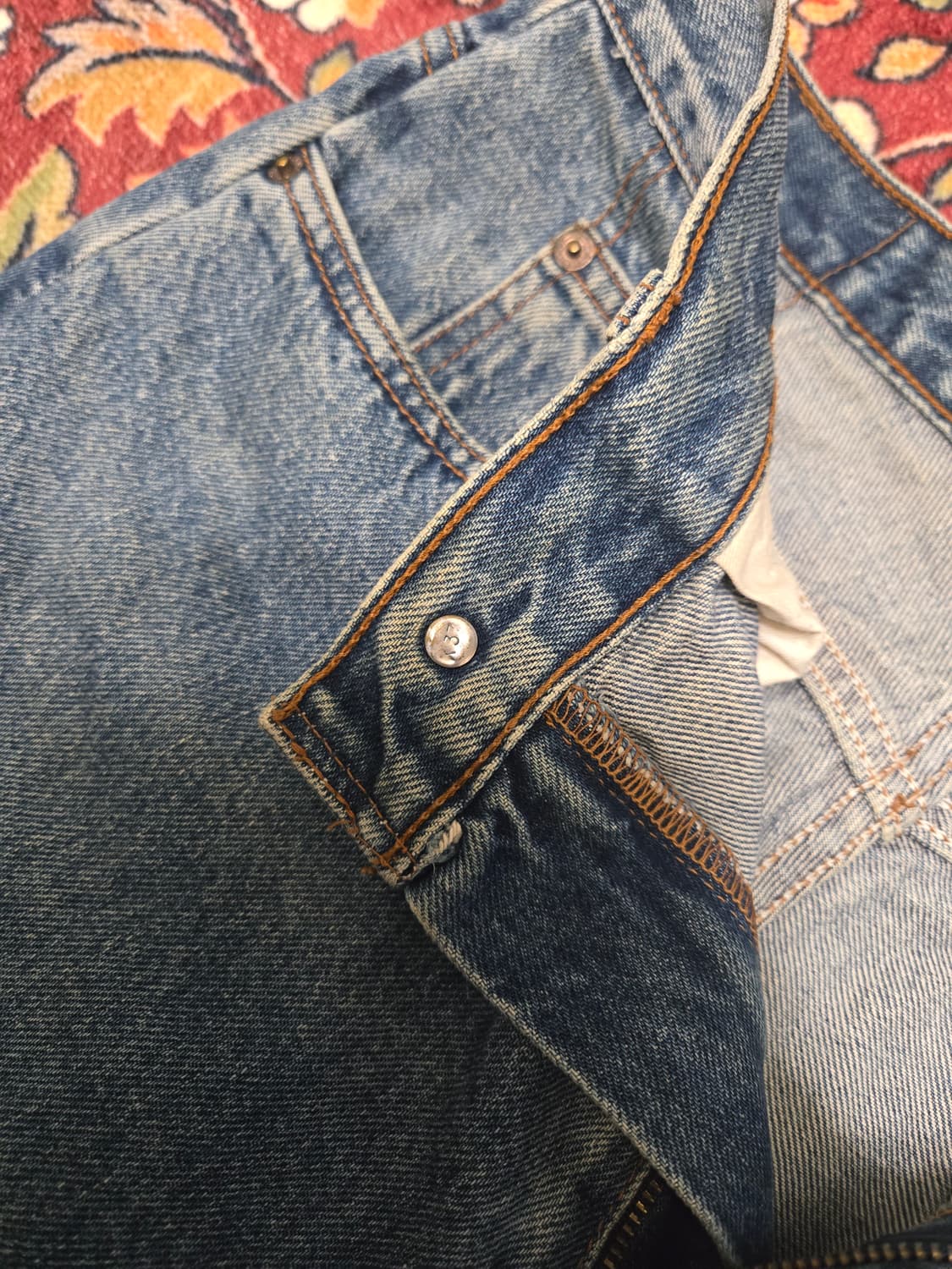 리바이스 LEVI'S 220 오렌지탭 빈티지 데님 팬츠 (32/34) 상품이미지4