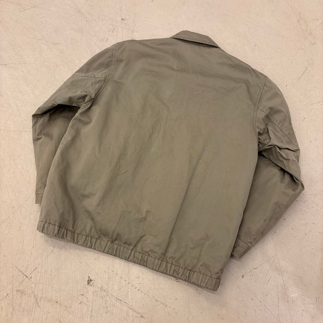 아디다스 스몰로고 올리브 스윙톱 자켓 상품이미지4