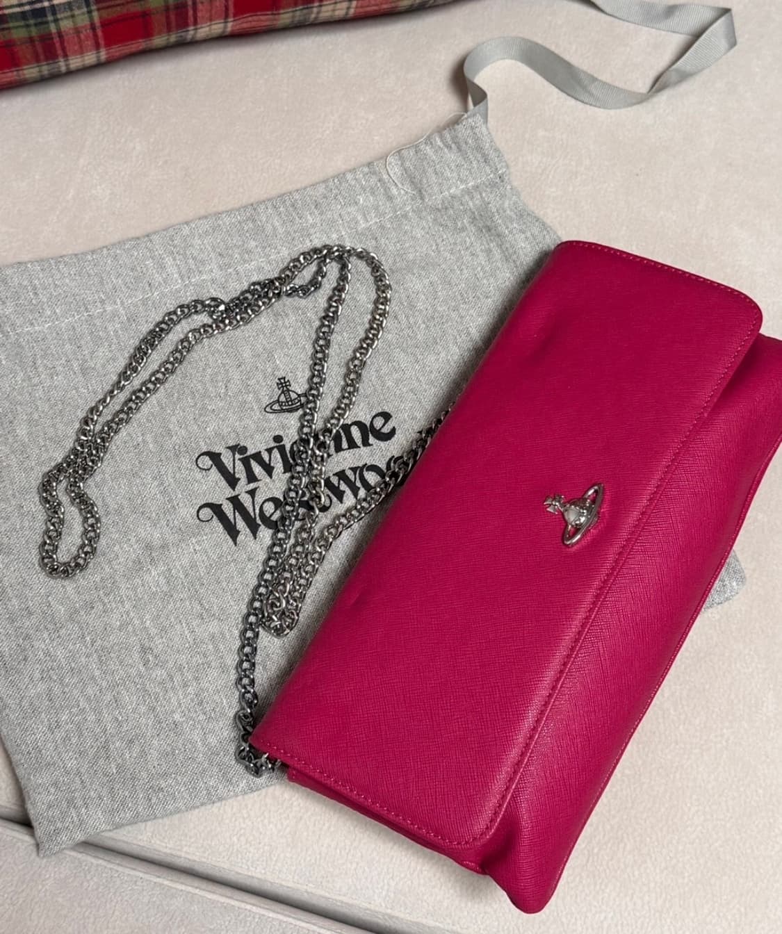 비비안웨스트우드 체인 크로스백 상품이미지1
