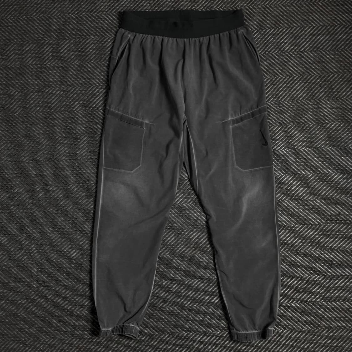 나이키 스우시 트레이닝 조거 팬츠 워시드 그레이y 4804 상품이미지2