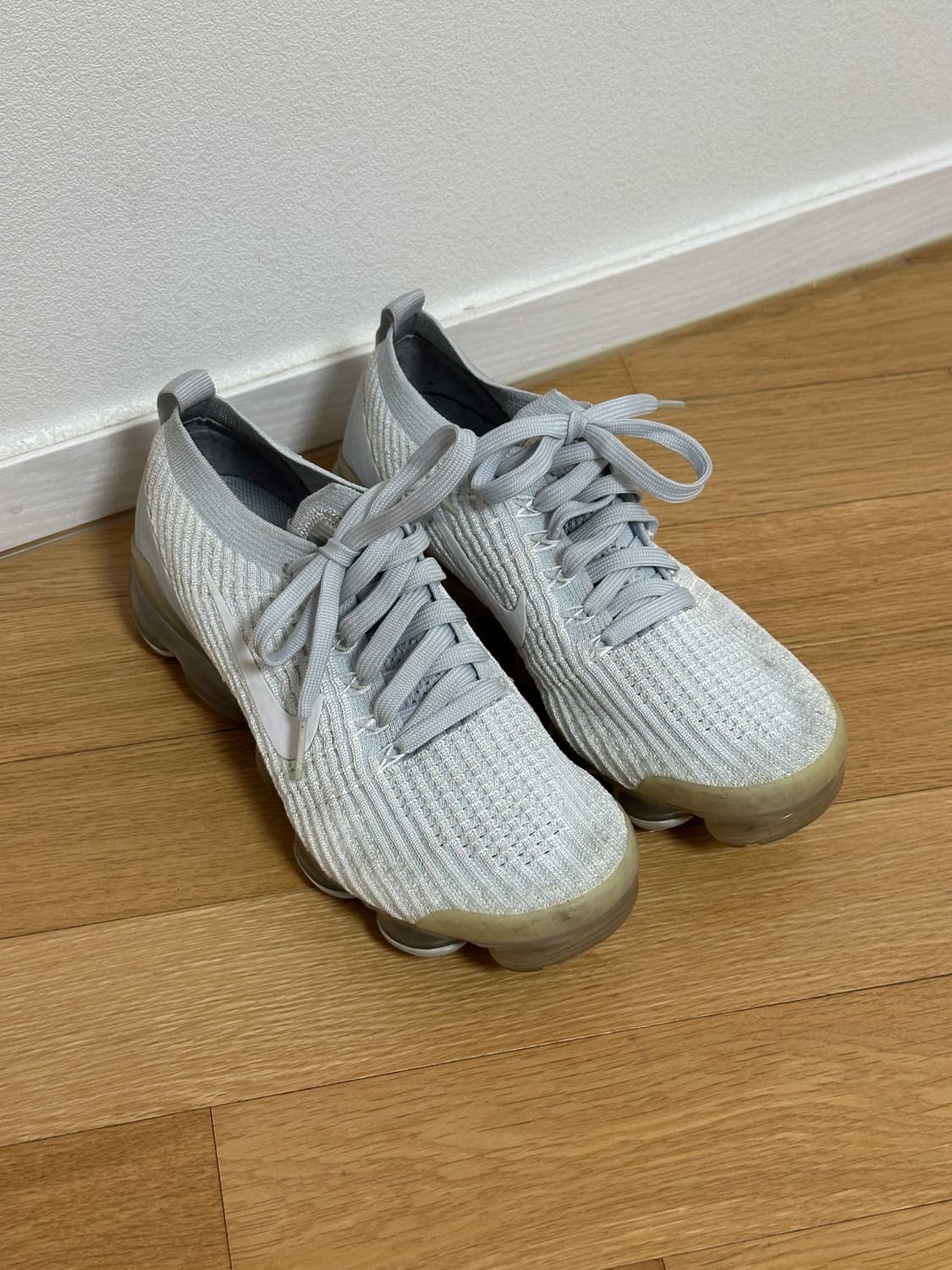 (240mm) 나이키 에어 베이퍼맥스 플라이니트3 퓨어 플래티넘 상품이미지1