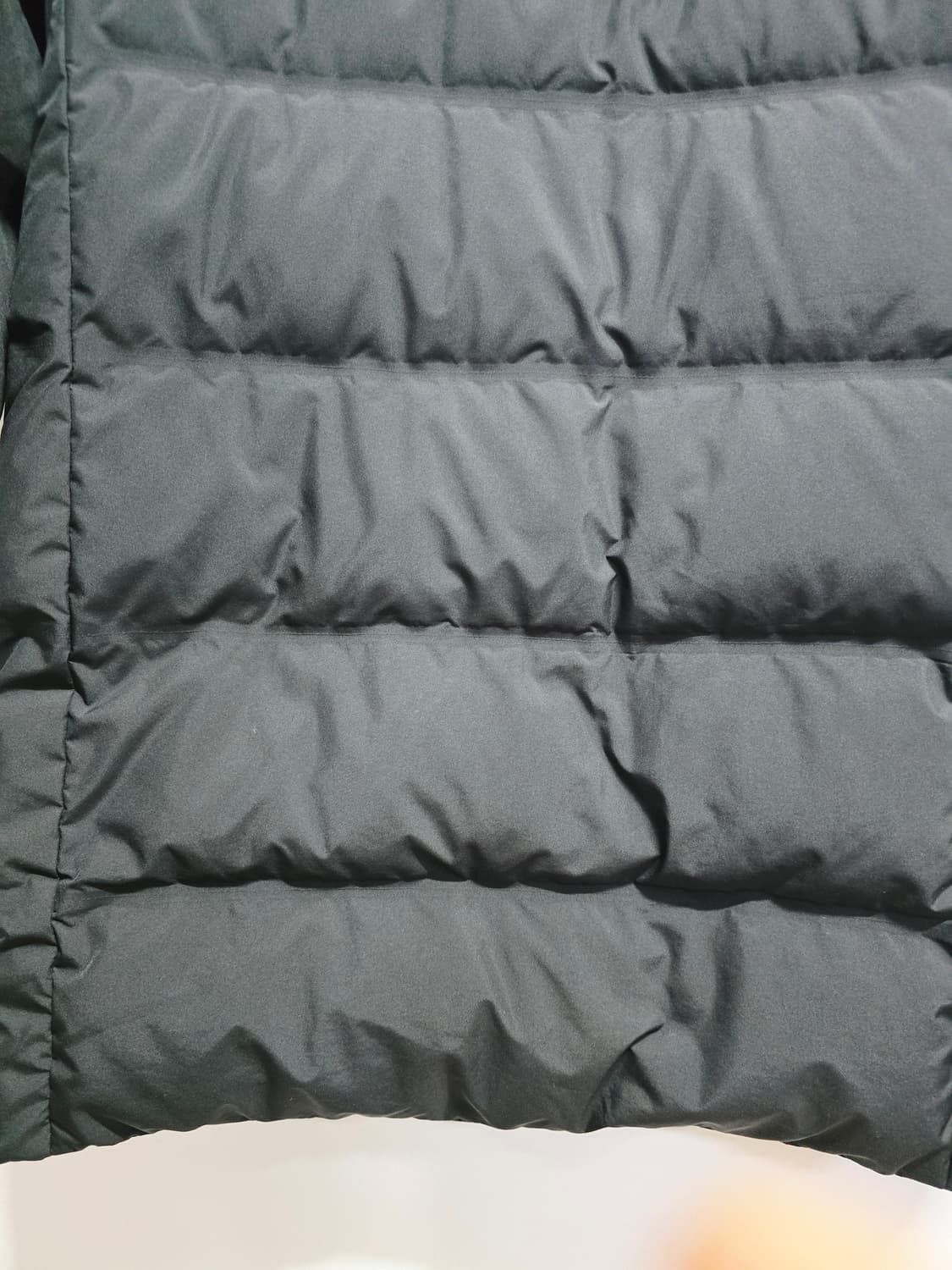 유니클로 후드 다운 롱패딩 블랙 상품이미지6