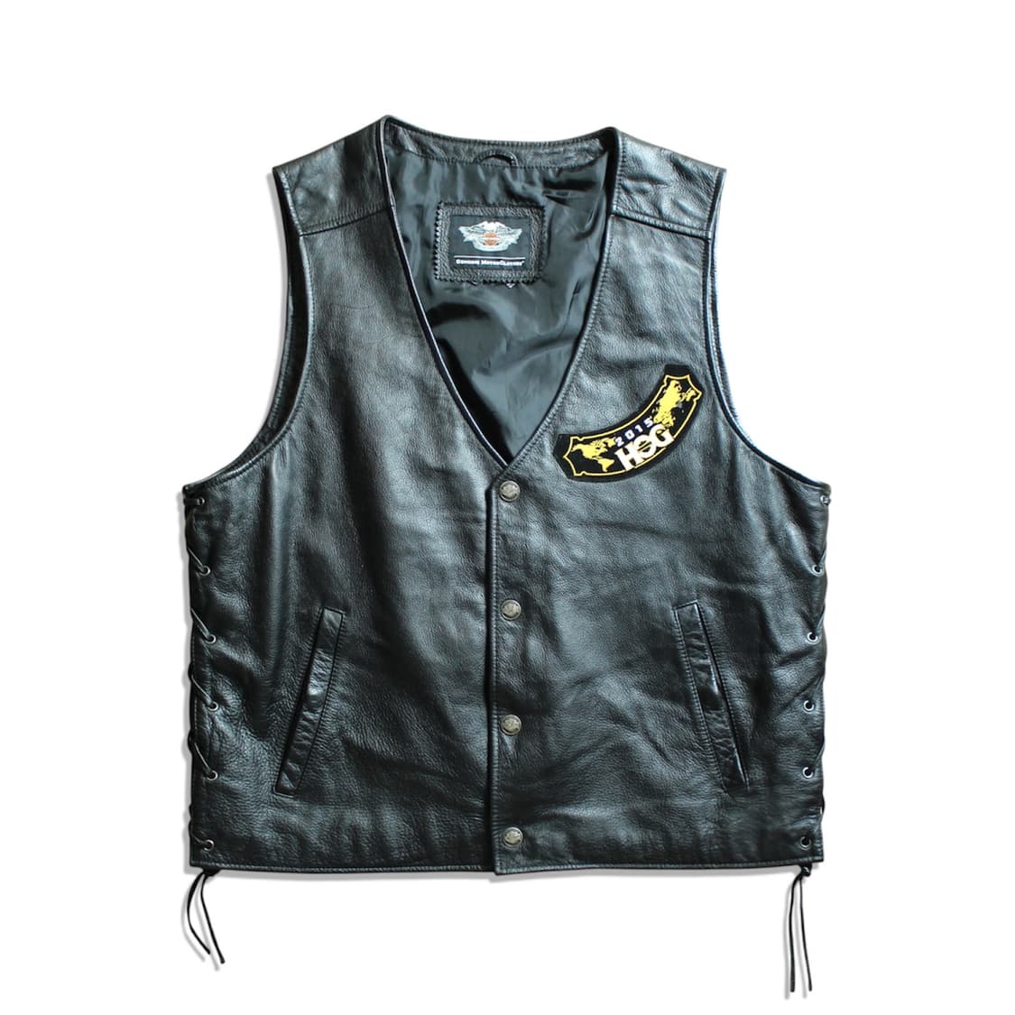 Harley Davidson Leather Vest 상품이미지4
