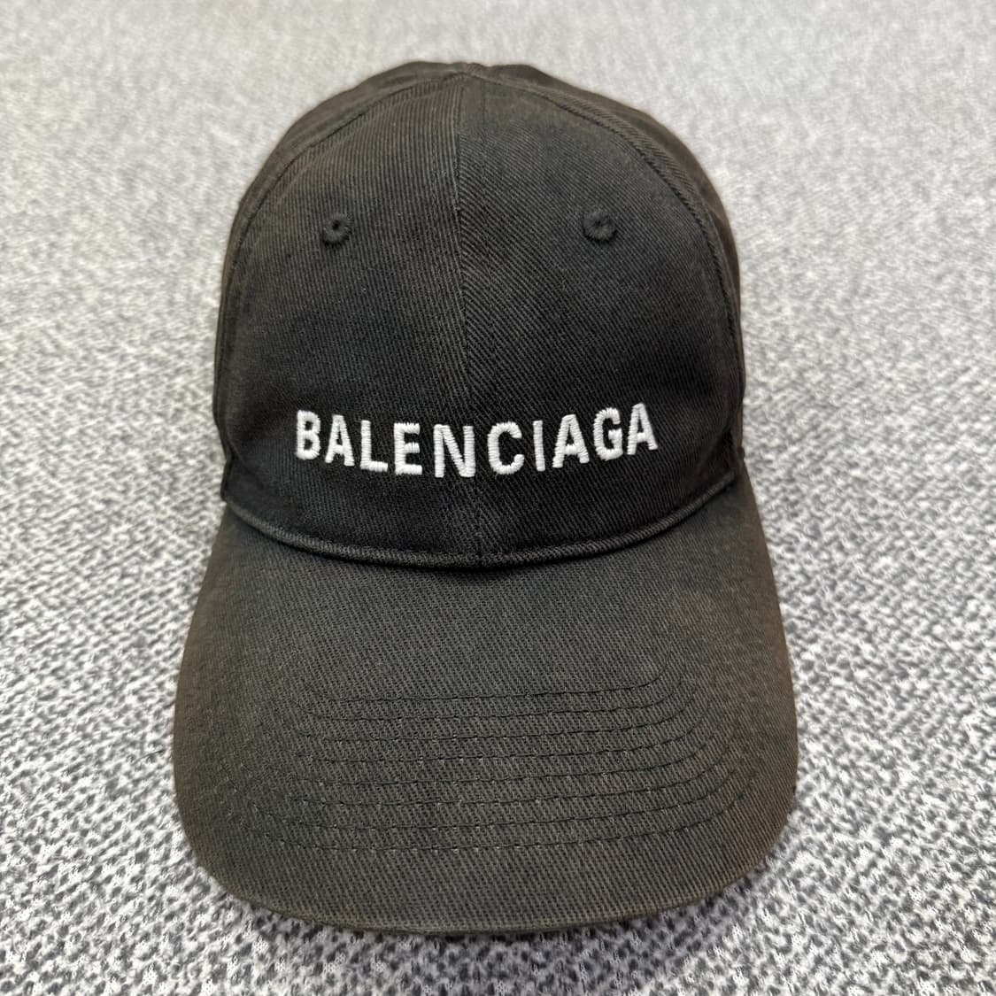 L 발렌시아가 BALENCIAGA 기본로고 빈티지 볼캡 모자 상품이미지2