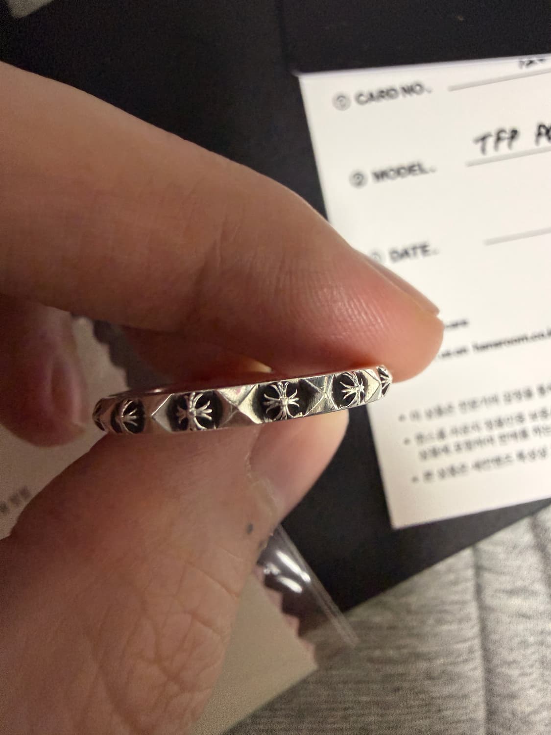 크롬하츠 TFP 펑크링 US 9호 상품이미지8