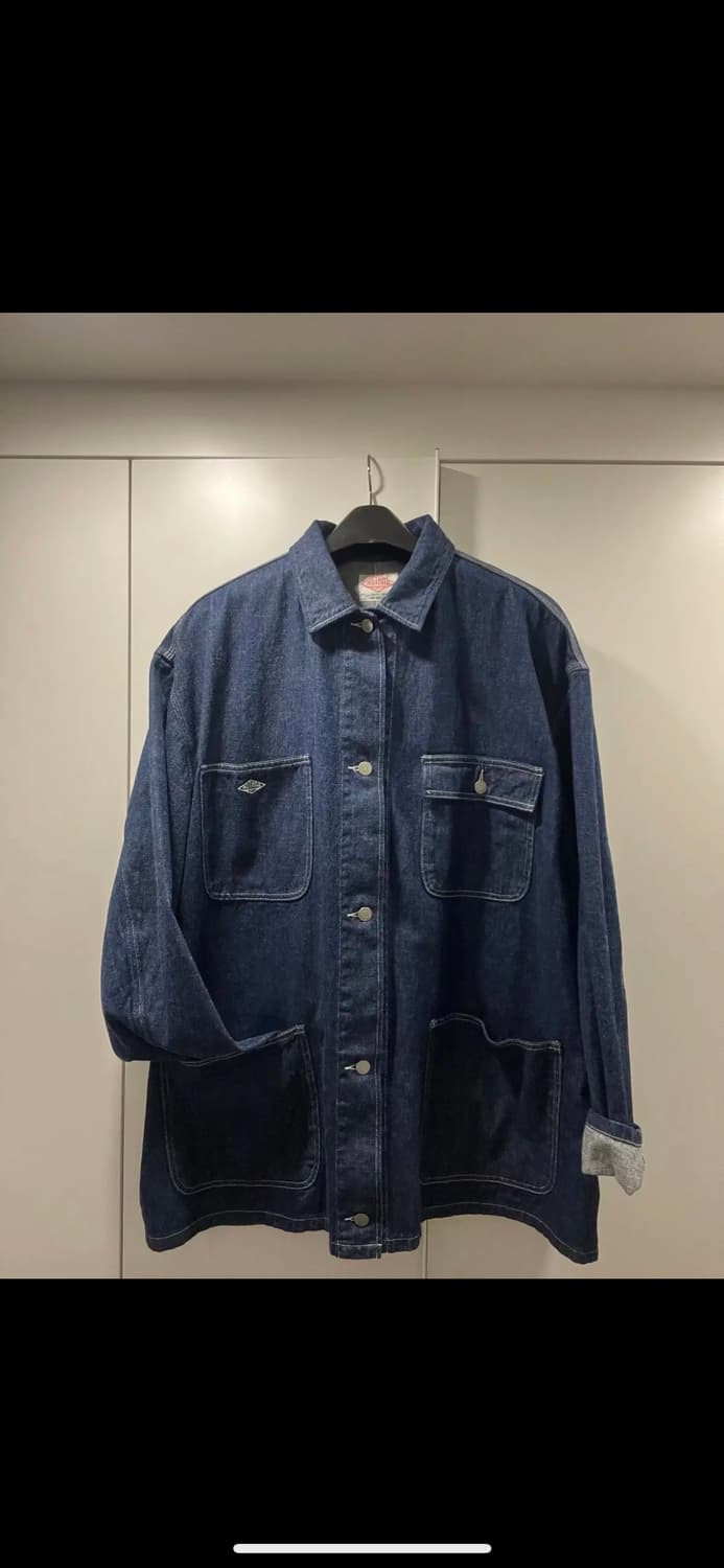 단톤 데님 셔츠 자켓 상품이미지1