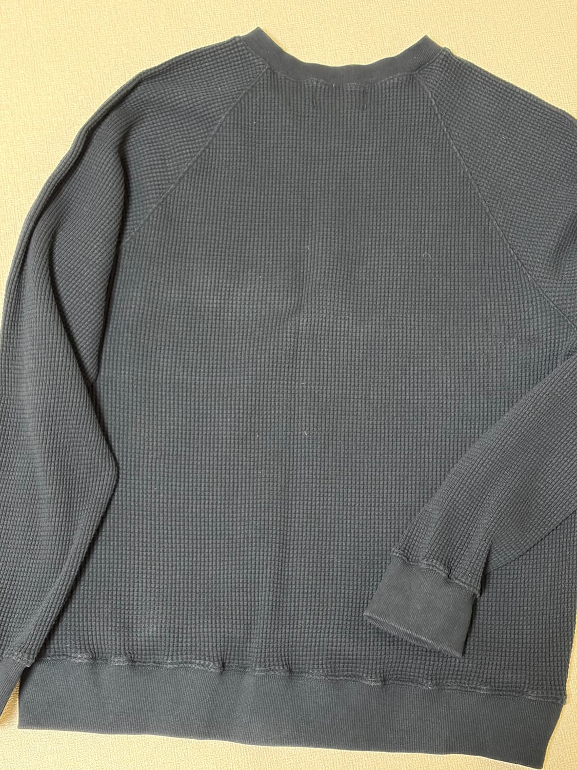 샵페어리 와플 맨투맨 네이비 상품이미지2