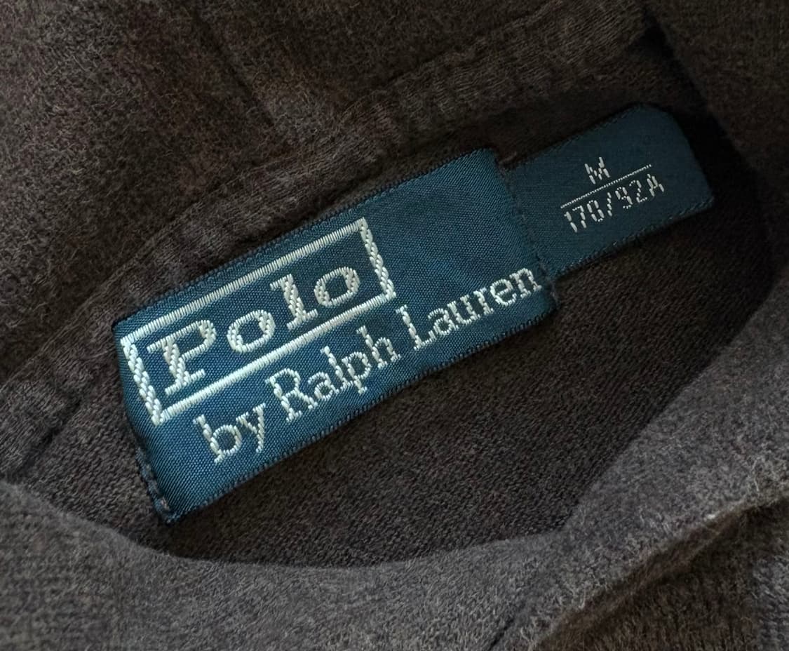 Polo 폴로 초코 x 브라운 엘보 패치 후드티 상품이미지4