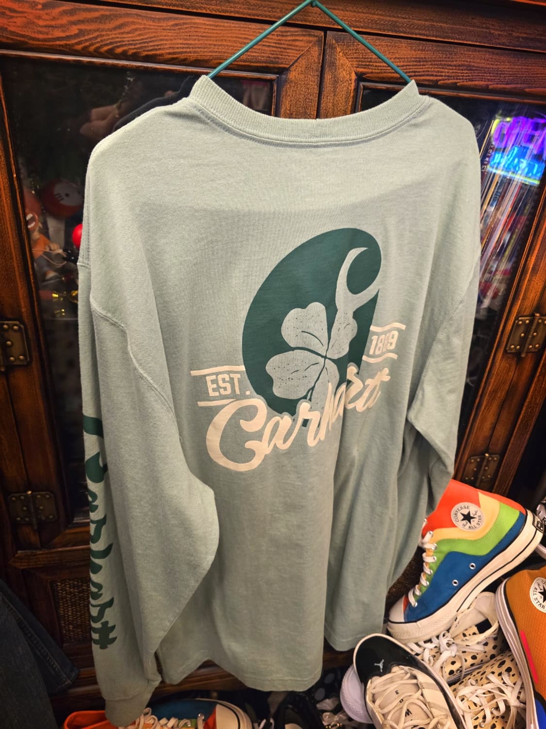 칼하트(Carhartt) 루즈핏 헤비웨이트 롱슬리브 티셔츠 상품이미지5