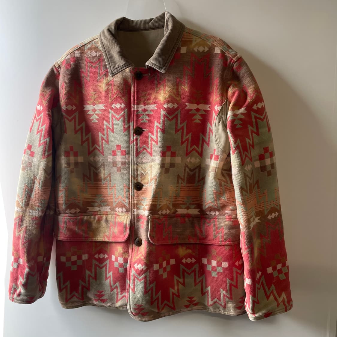 폴로 랄프로렌 치마요패턴 리버시블 헌팅자켓 상품이미지3