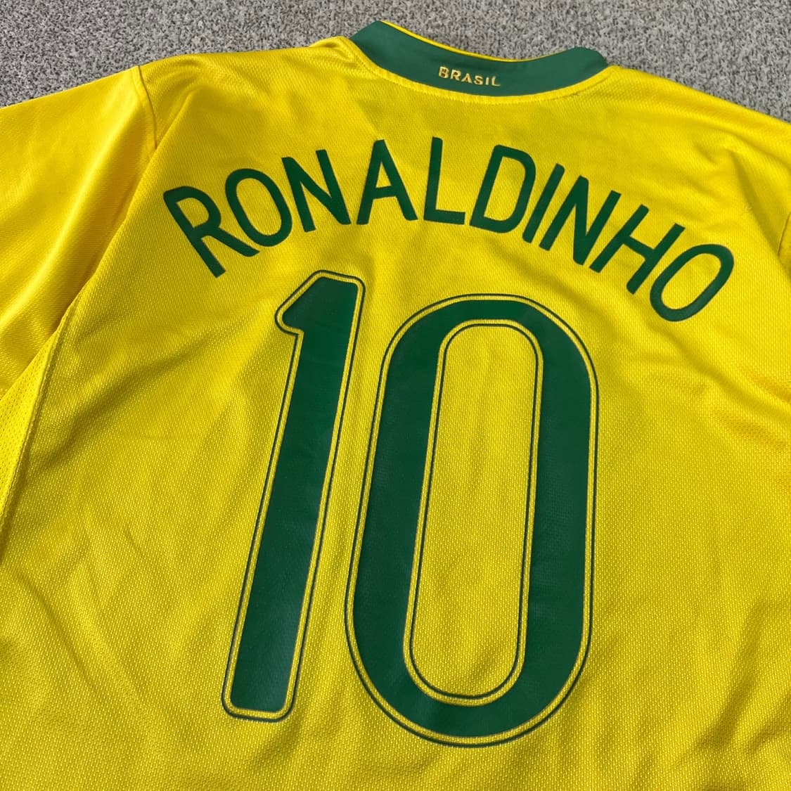 나이키 브라질 호나우지뉴 유니폼 상품이미지3
