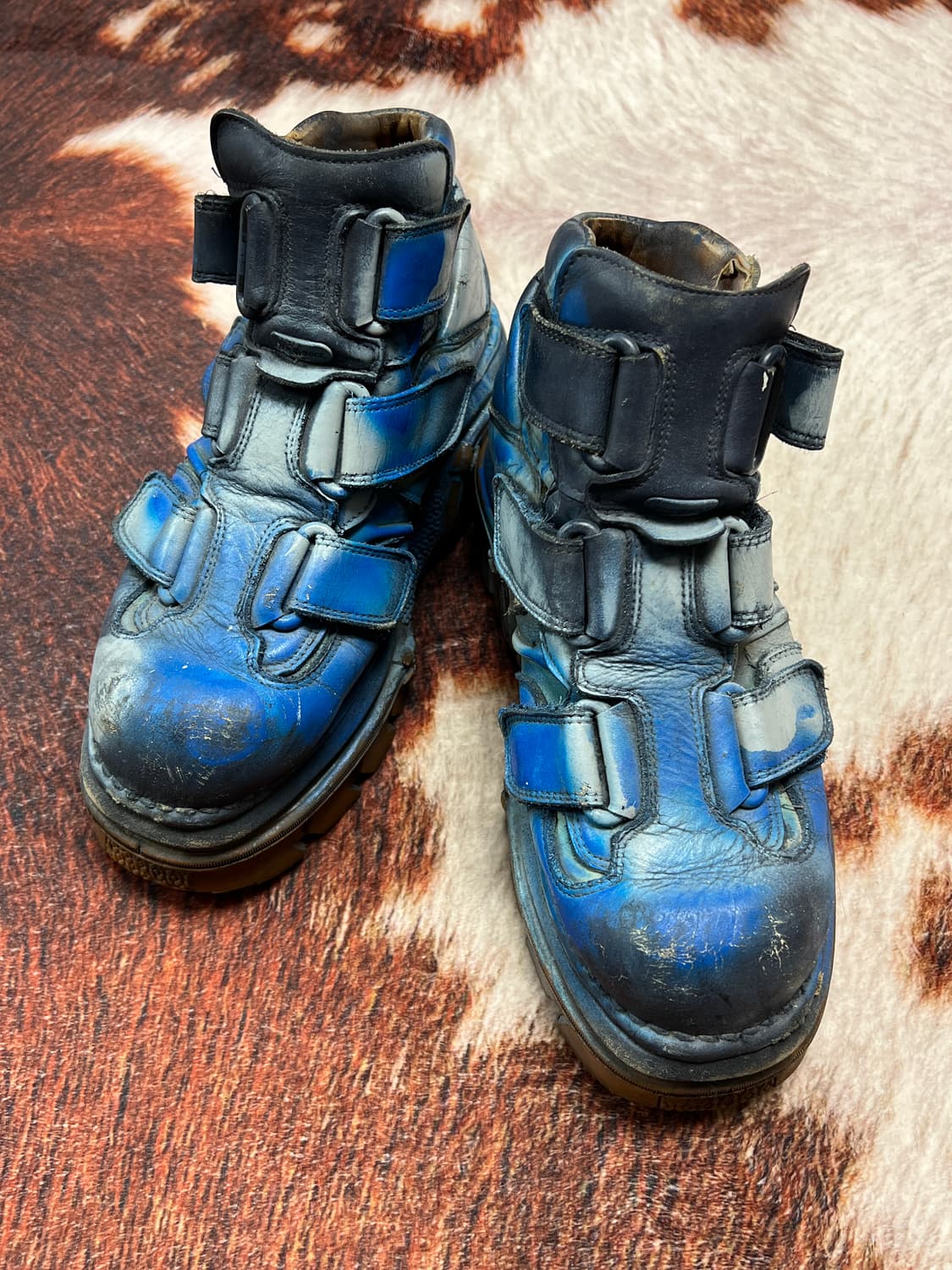 [270] NEW ROCK 뉴락 빈티지 커스텀 워커 상품이미지3