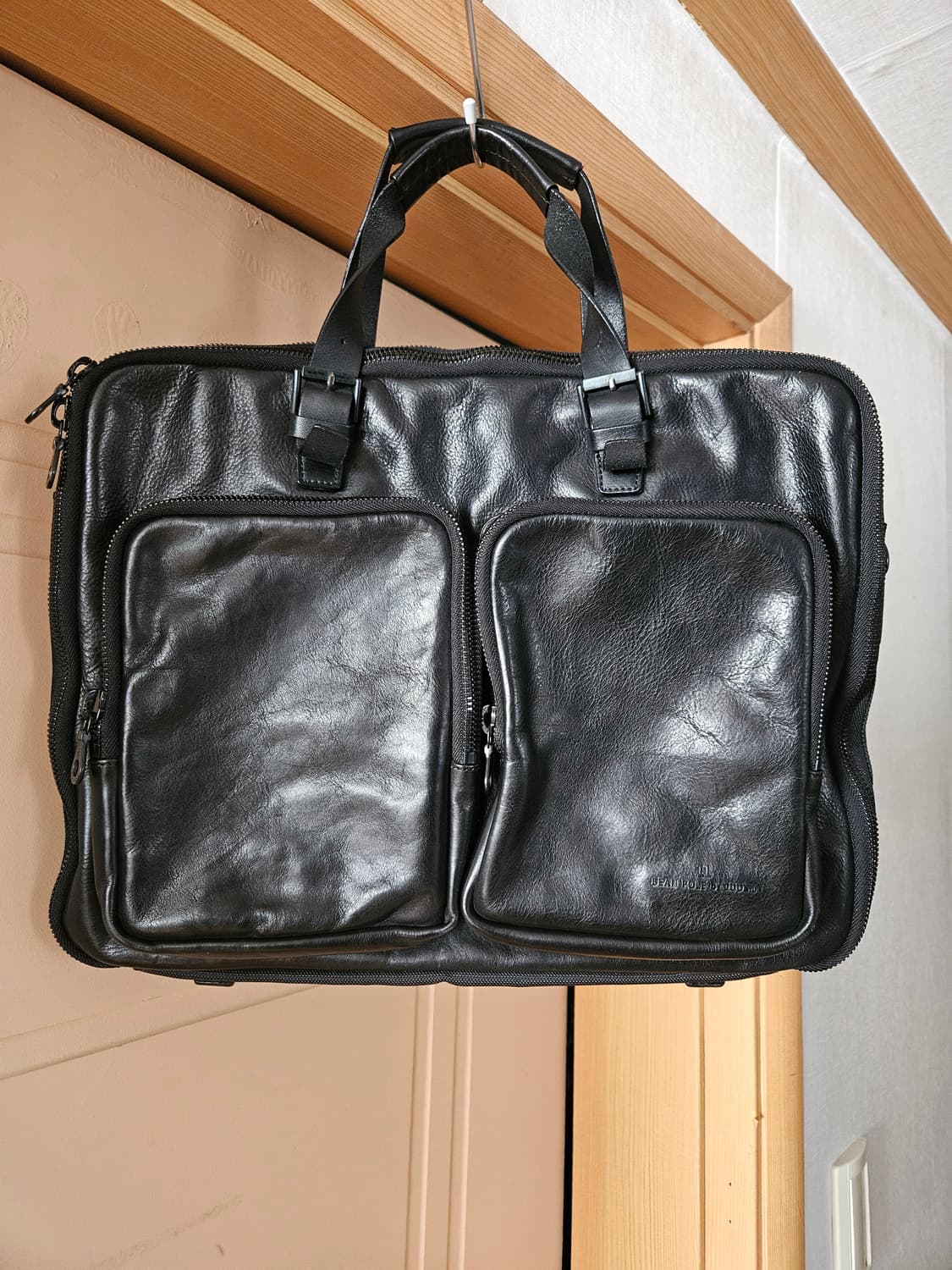 빈폴 by 준지 브리프케이스 소가죽 가방 상품이미지1