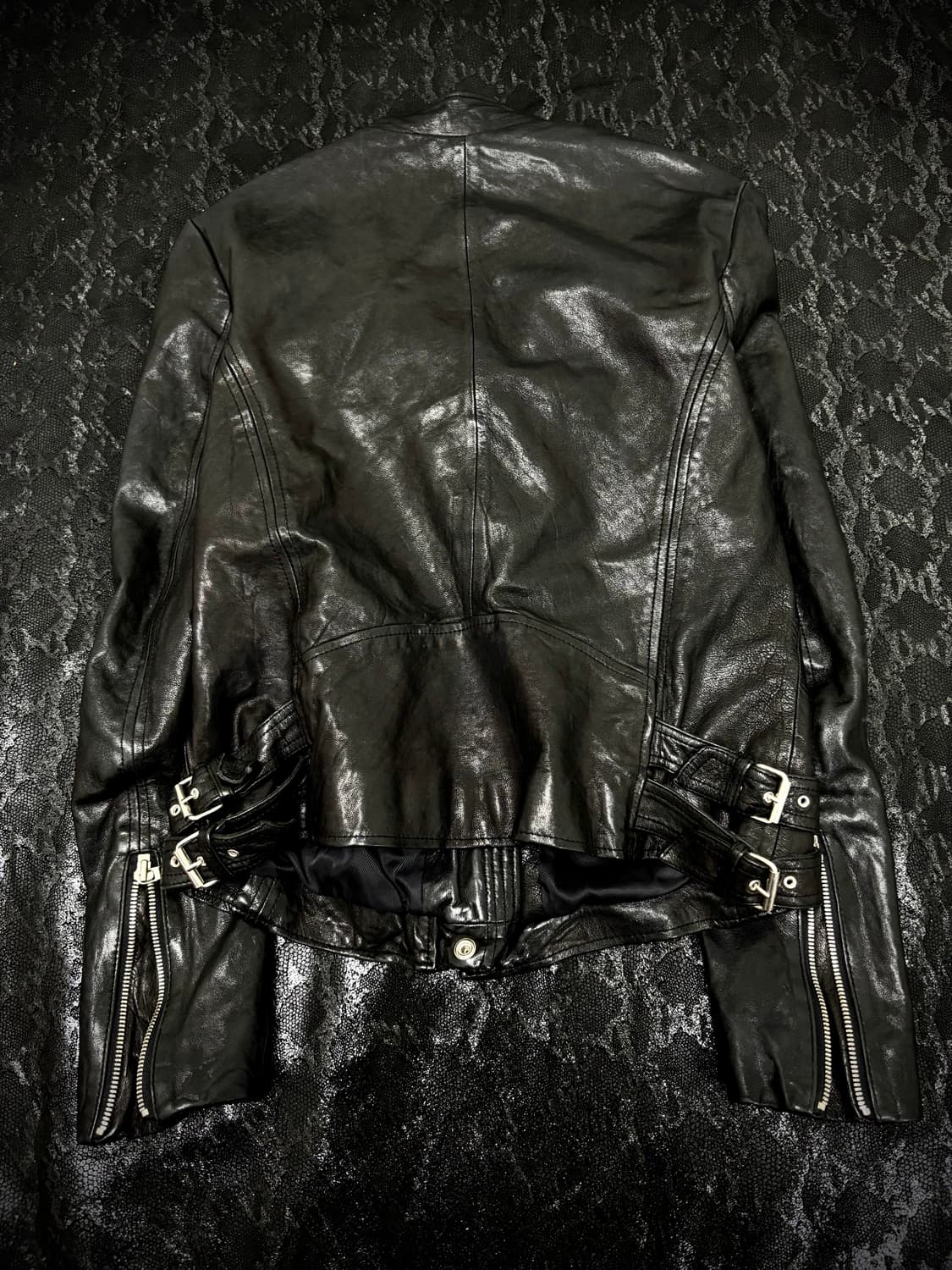 “Vintage” 00’s Chic Design Multi Zipper  상품이미지6