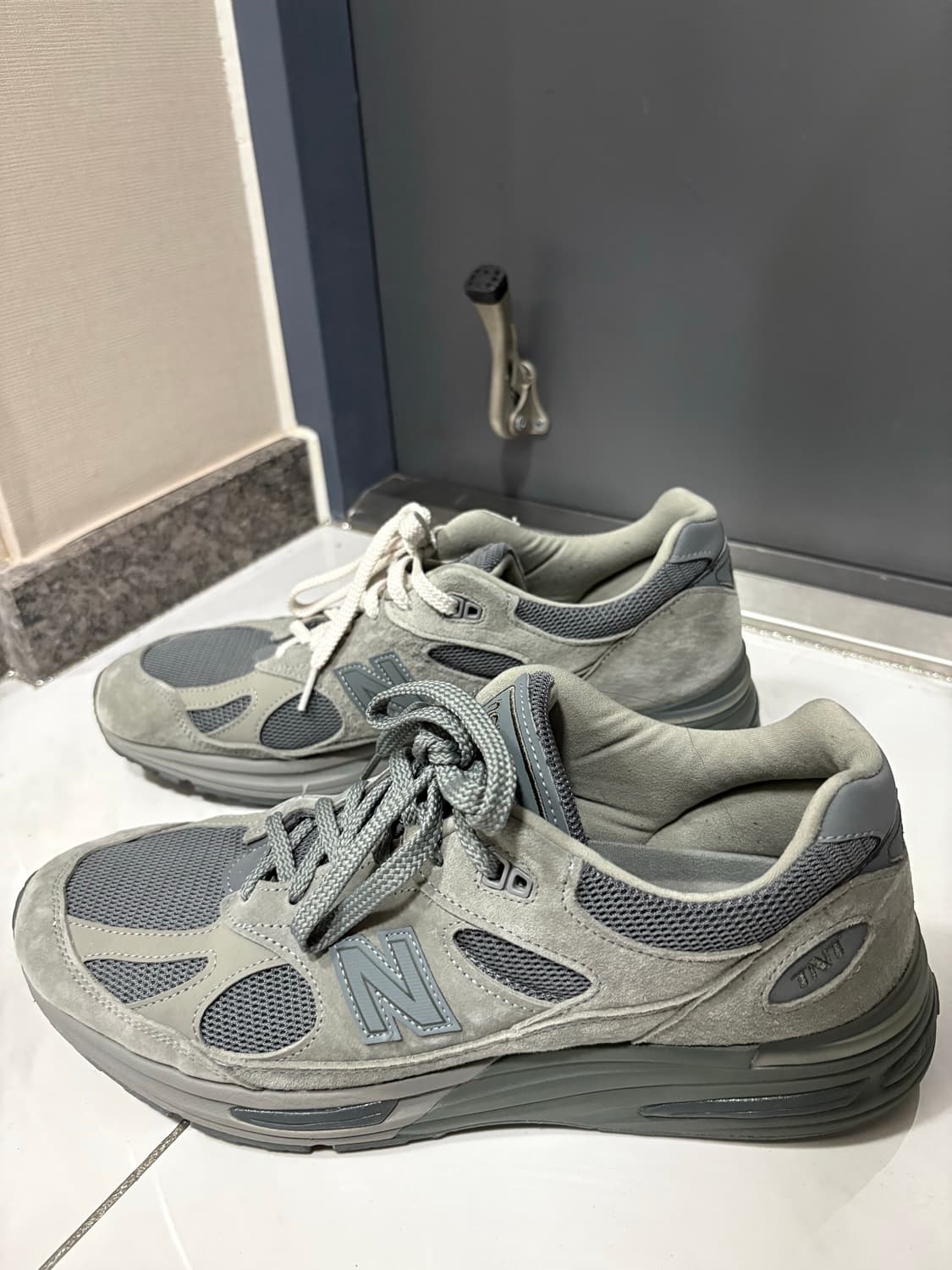 (300)디네댓 뉴발 991V2 메이드인 uk 그레이 상품이미지4