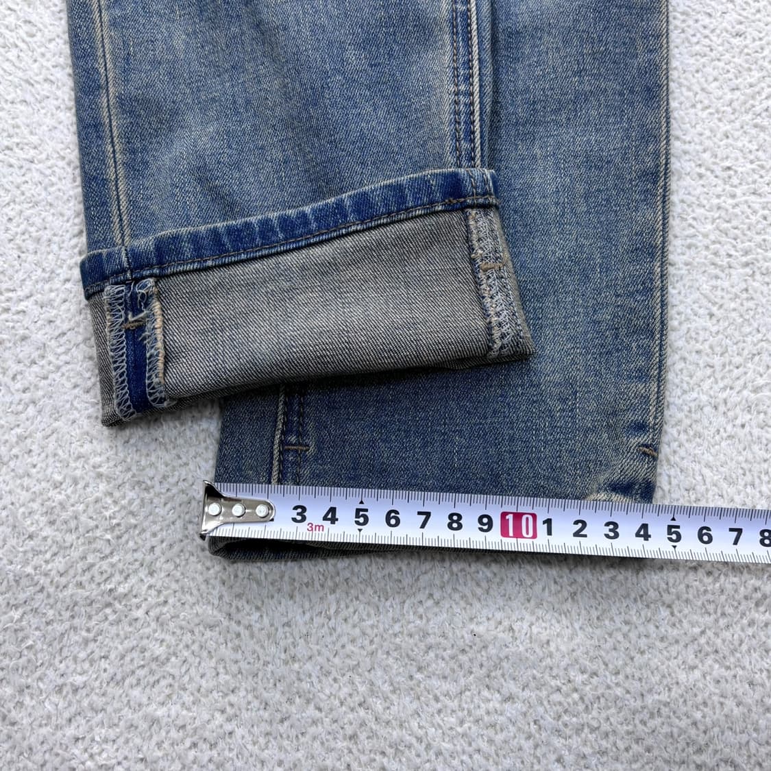 30 무신사스탠다드 슬림핏 데님 팬츠 0423E 상품이미지8