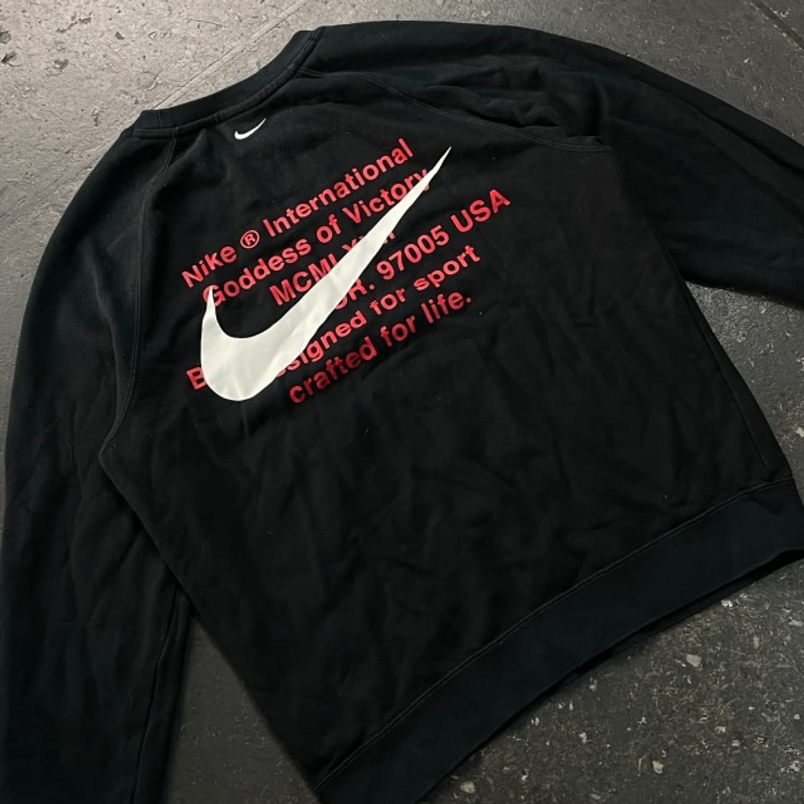 100 나이키 더블스우시 맨투맨  상품이미지5