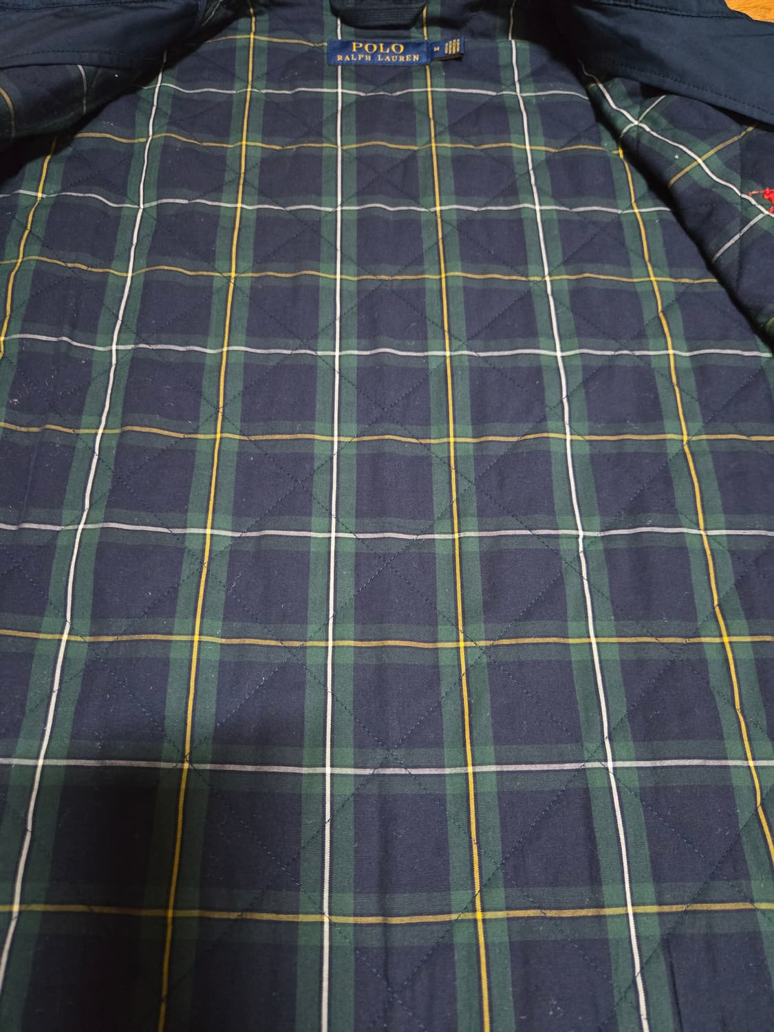 폴로랄프로렌 정품 남성 네이비 누빔 퀼팅 자켓 상품이미지5