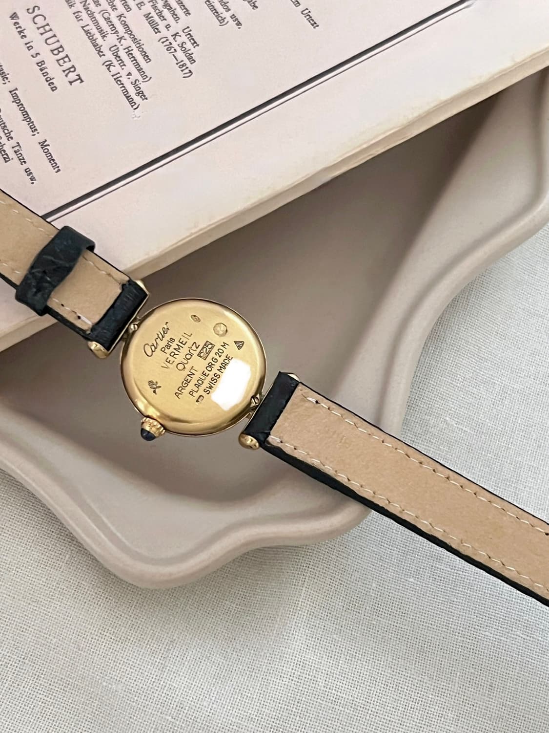 까르띠에 머스트 꼴리제  시계 / 정품감정서 . 케어 상품이미지9