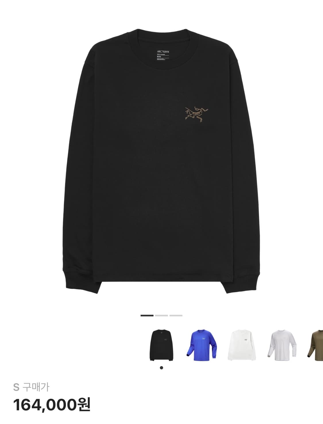 아크테릭스 롱슬리브  상품이미지1