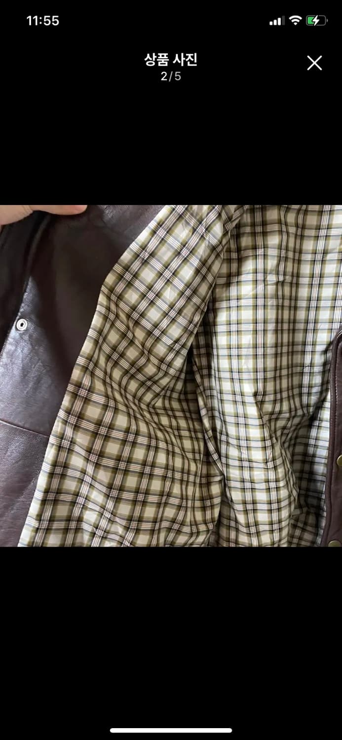 UNIQLO 유니클로 소가죽 자켓 XL사이즈 상품이미지2