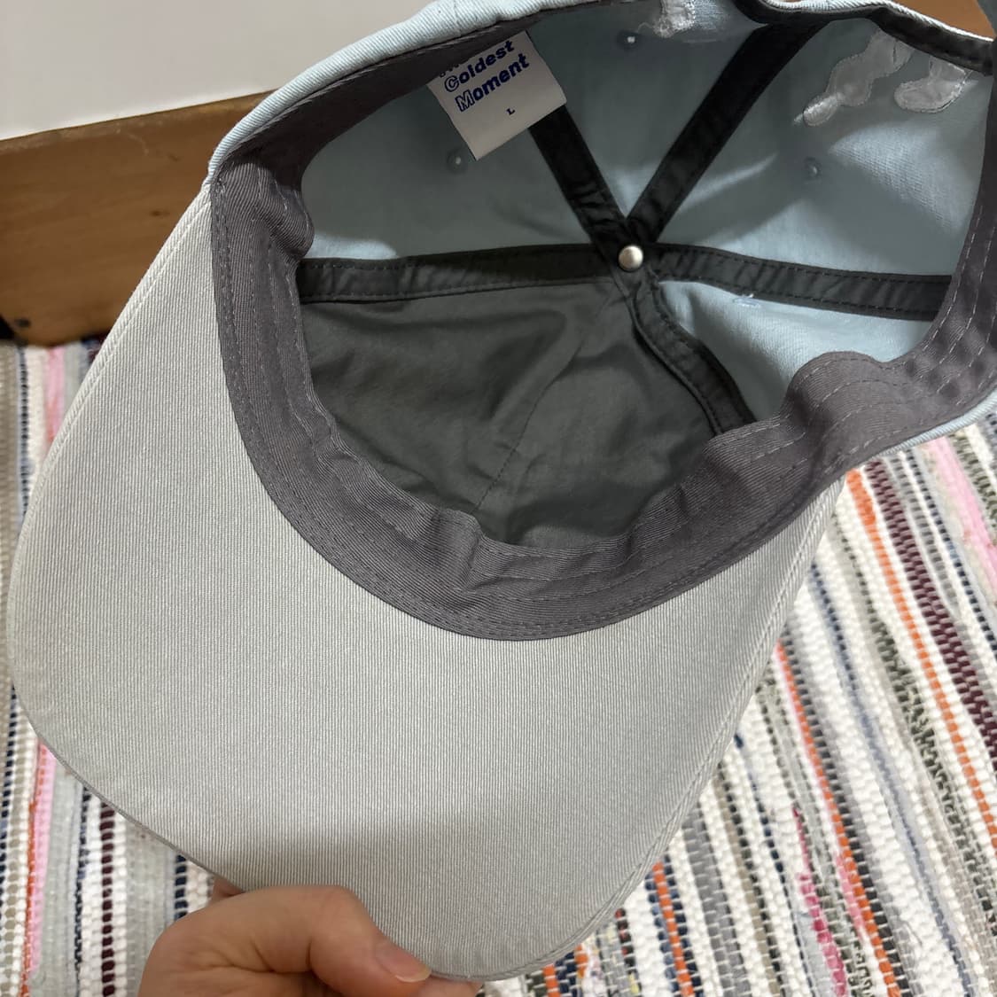 더콜디스트모먼트 모자 볼캡 59호(L) 디자이너 브랜드 디브 무신사 상품이미지4