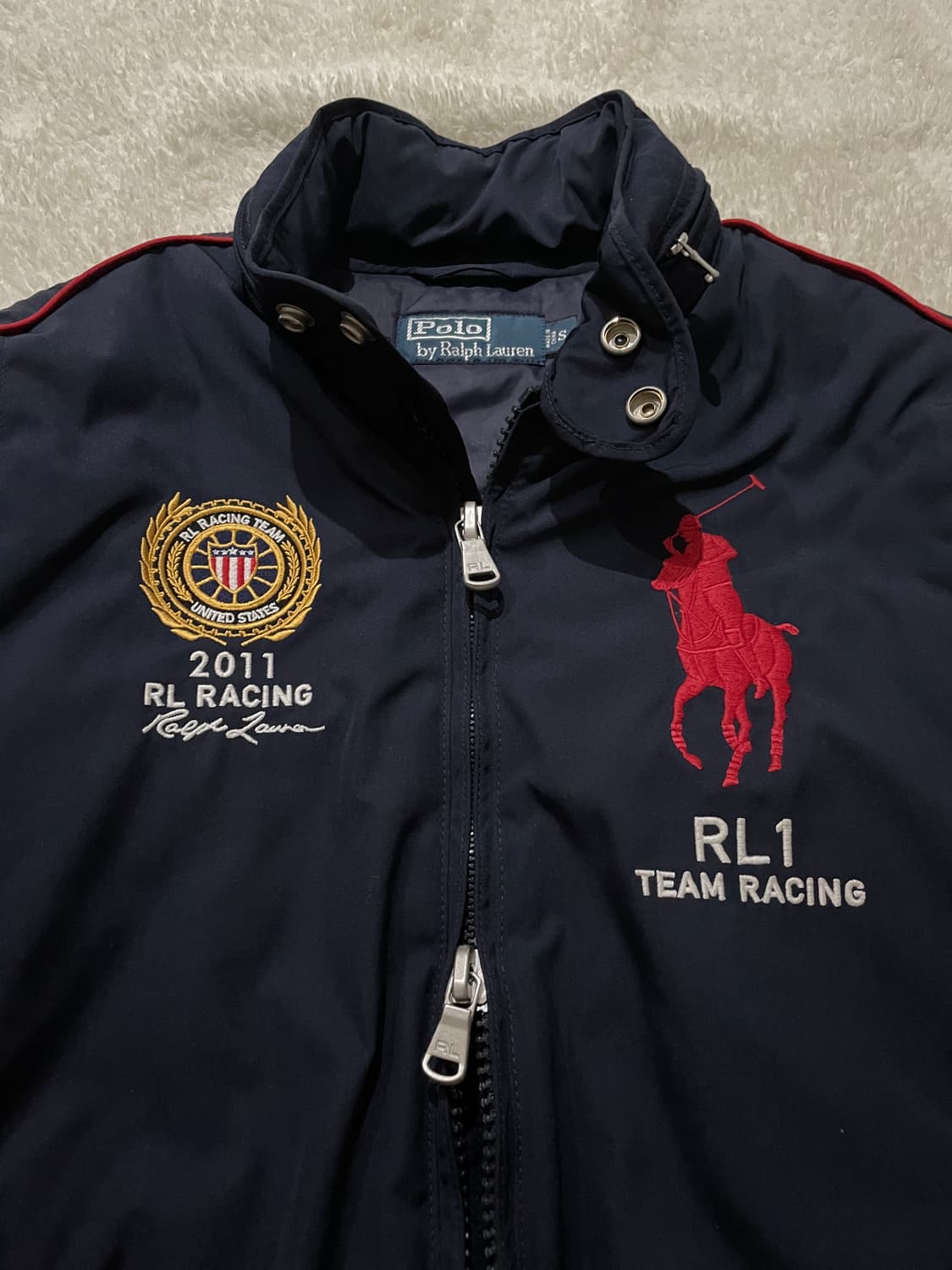 폴로 랄프로렌 레드 빅포니 레이싱 자켓 상품이미지4