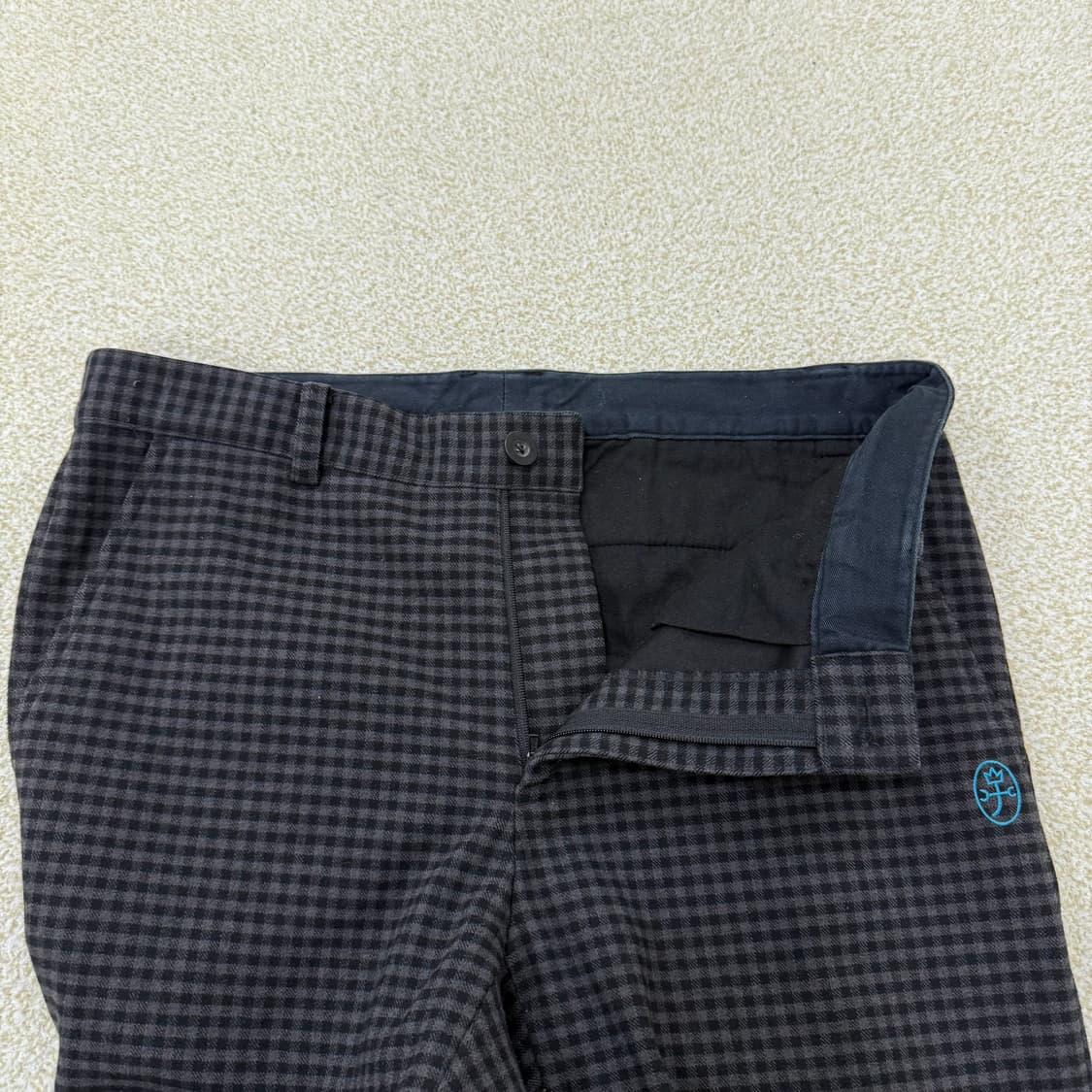 [84] 까스텔바작 골프웨어 체크패턴 코튼팬츠 0115T1 상품이미지3