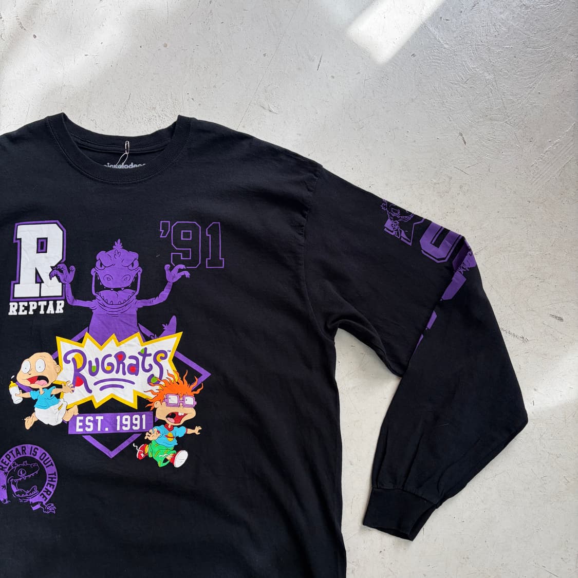 니켈로디언 러그래츠 오피셜 빈티지 롱슬리브 XL 상품이미지2