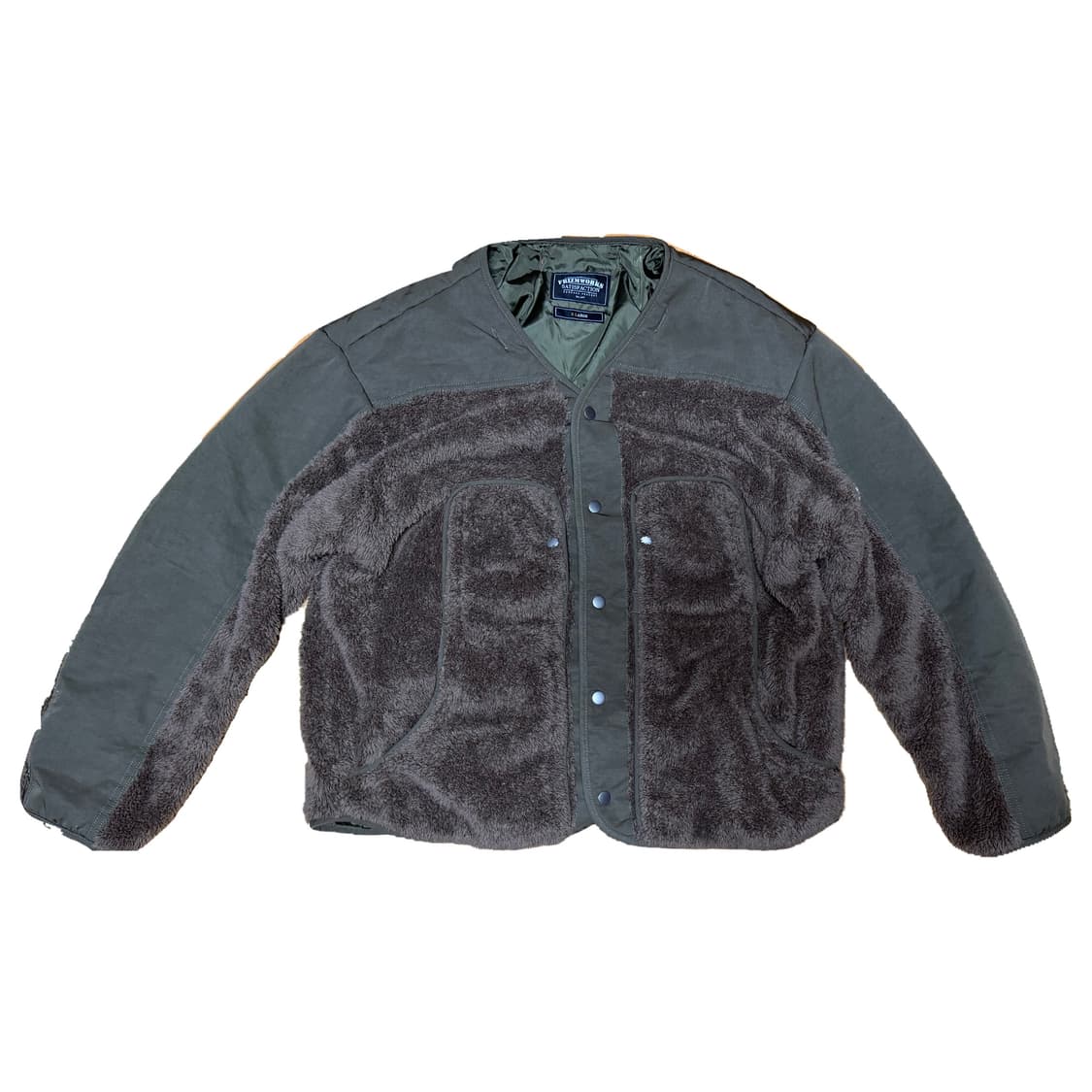 프리즘웍스 야상 카키 XL (외피 +내피) 상품이미지2