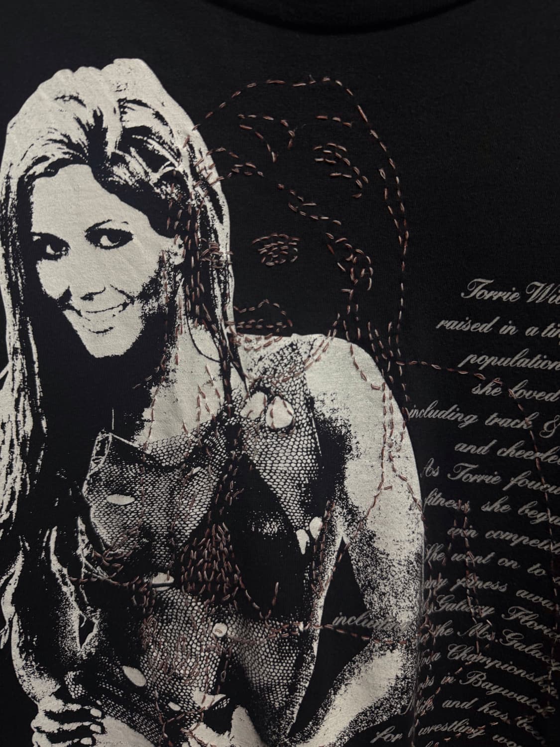 PPFM x Torrie wilson WWE T-shirt 상품이미지4