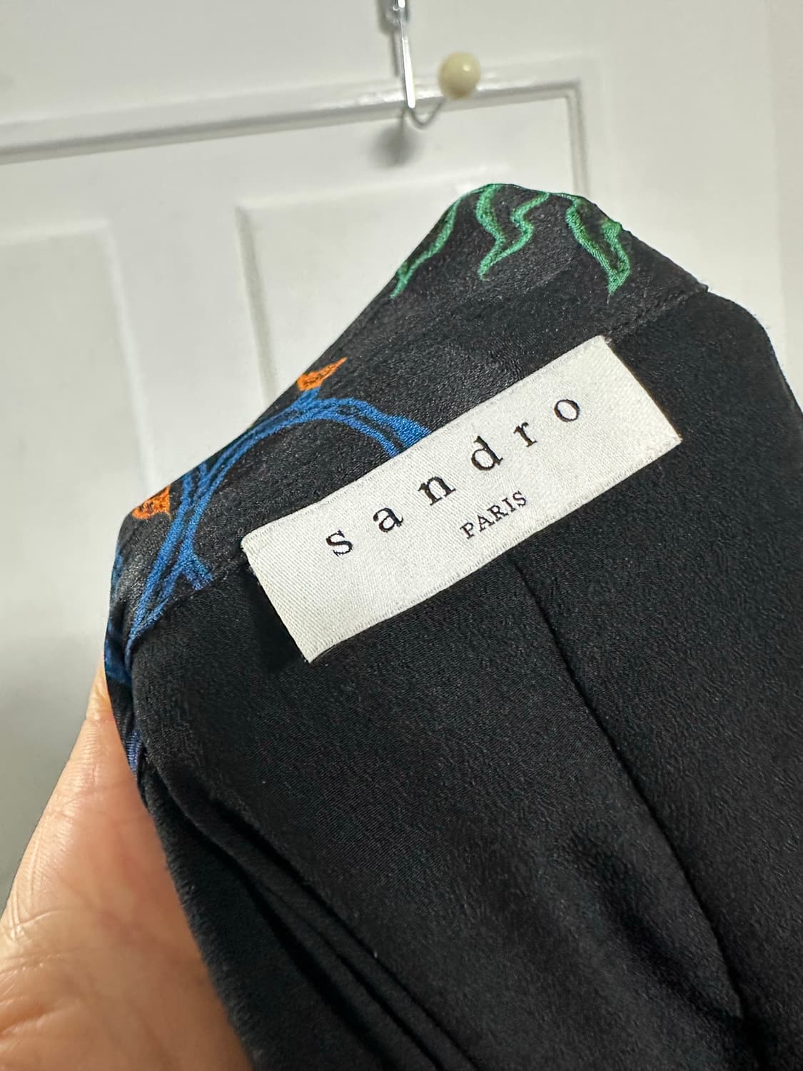 산드로 프린팅 스커트 상품이미지3