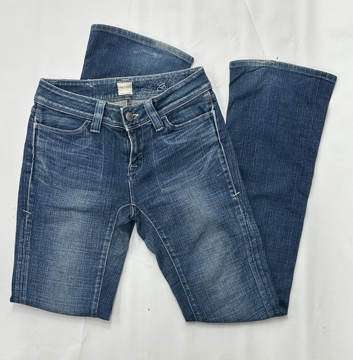 ⭐️y2k 워싱 빈티지 부츠컷 데님 팬츠⭐️ 청바지 일본 빈티지 상품이미지4