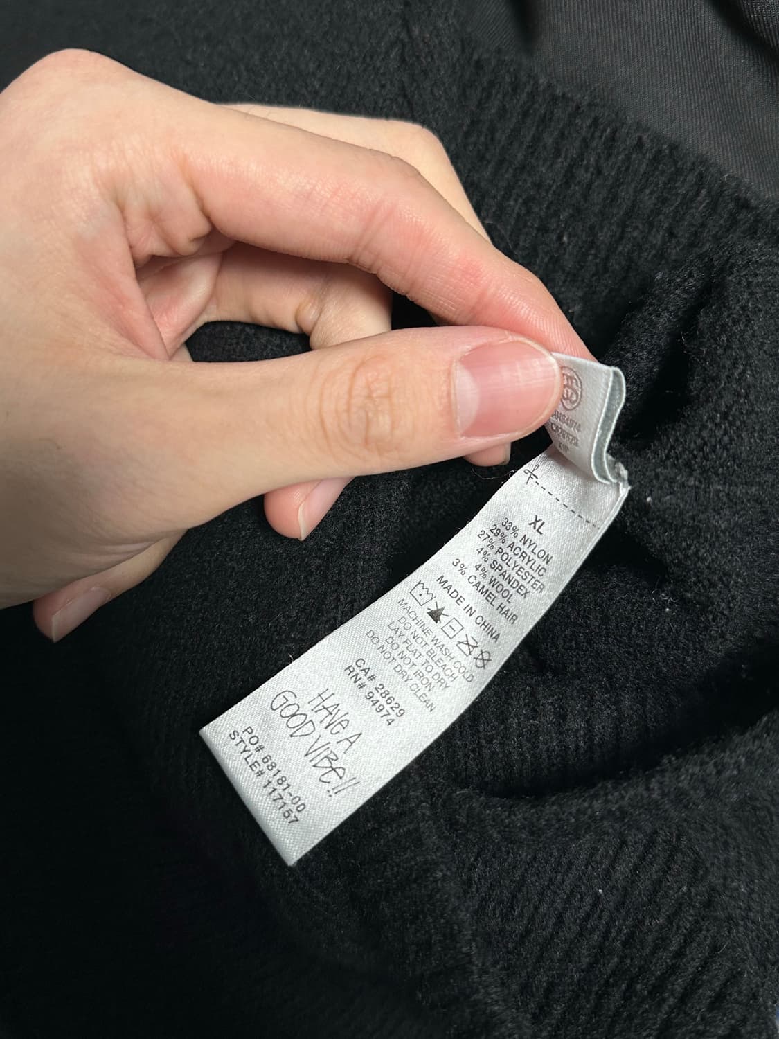 Stussy 22AW gothic sweater 고딕 스웨터 상품이미지6