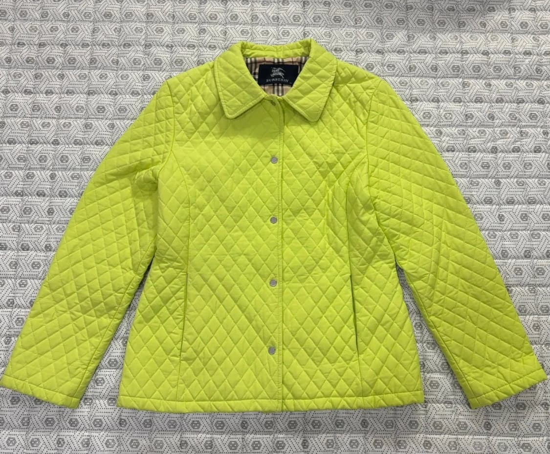 정품 버버리 퀼팅 자켓 ~55반 상품이미지4