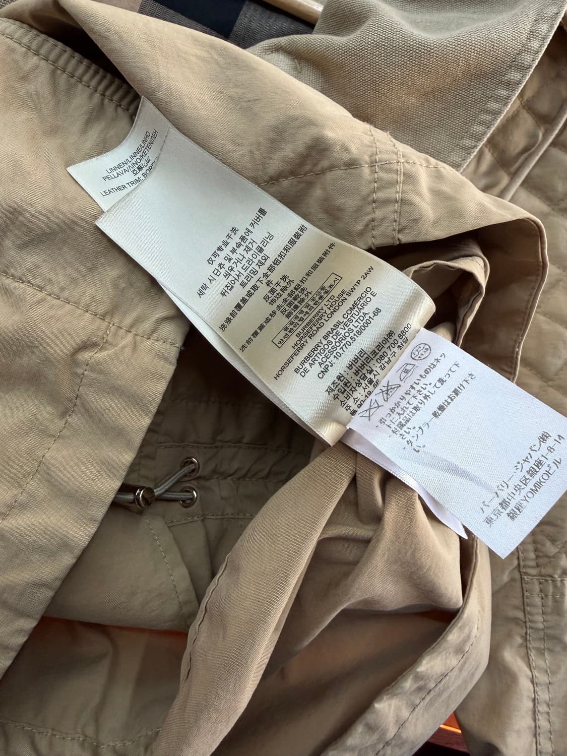 UK6/ 버버리 유틸리티 견장 트렌치 코트자켓 상품이미지10